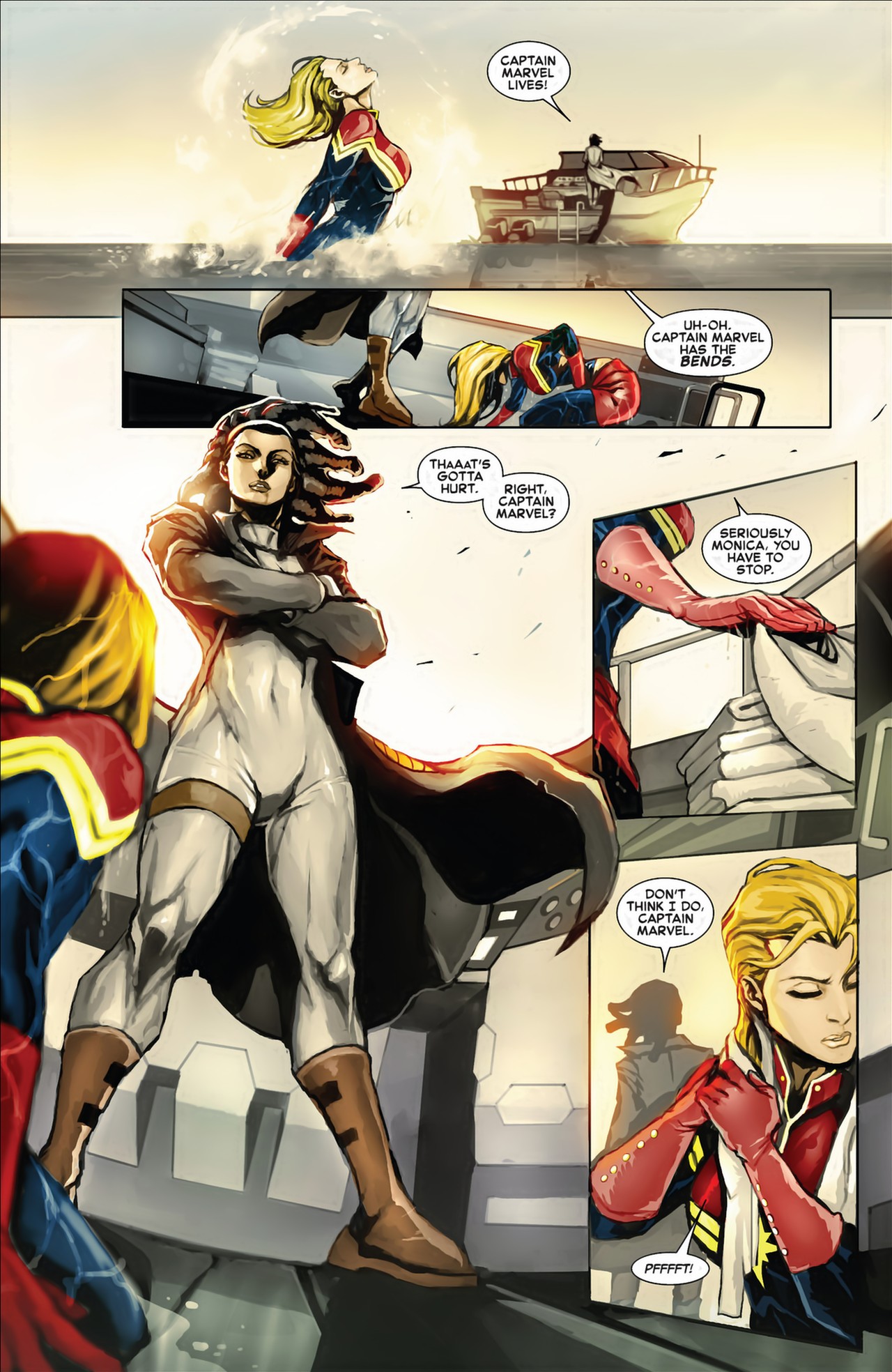 Read online Captain Marvel (2012) comic -  Issue #7 - 8