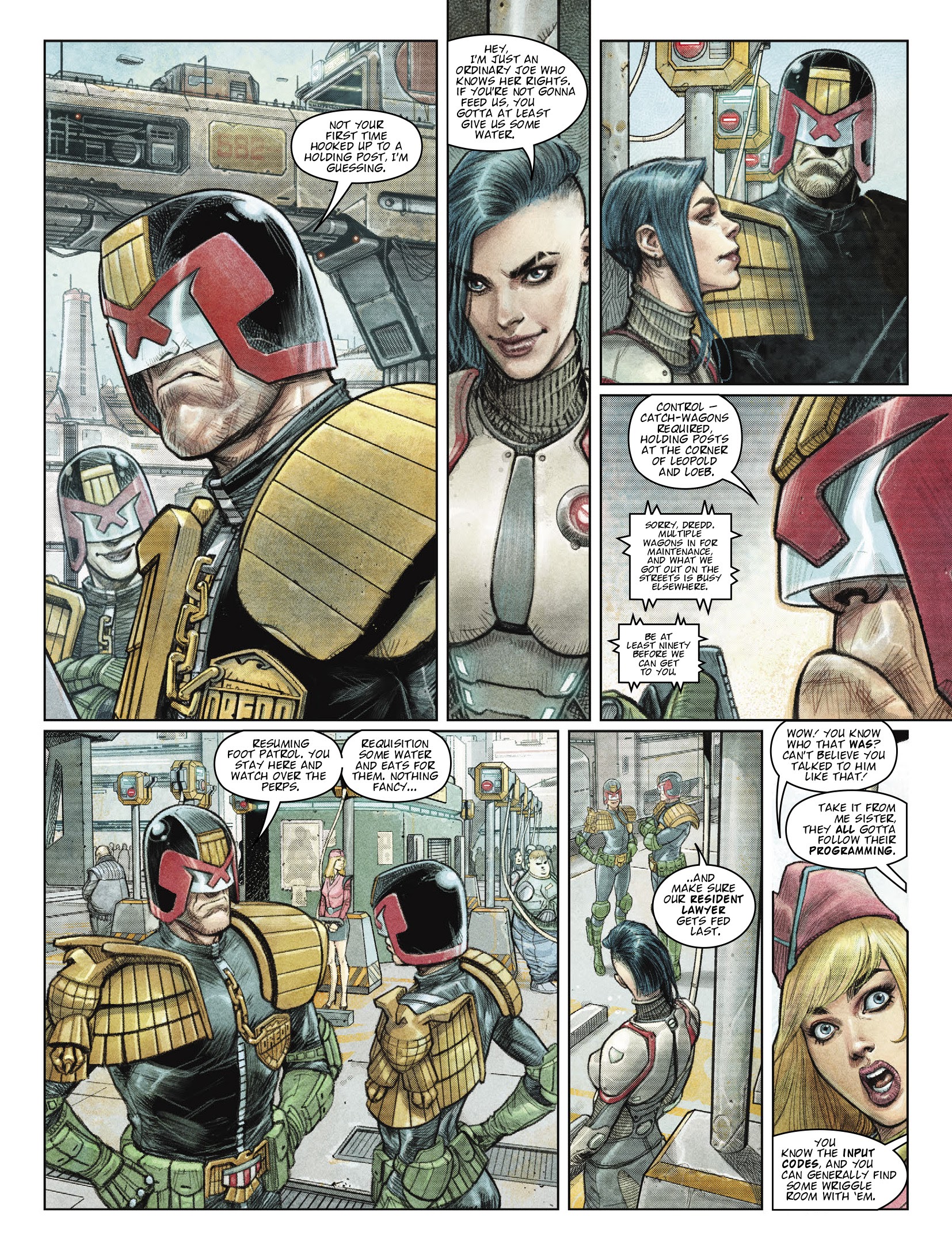 Read online 2000 AD comic -  Issue #2235 - 4