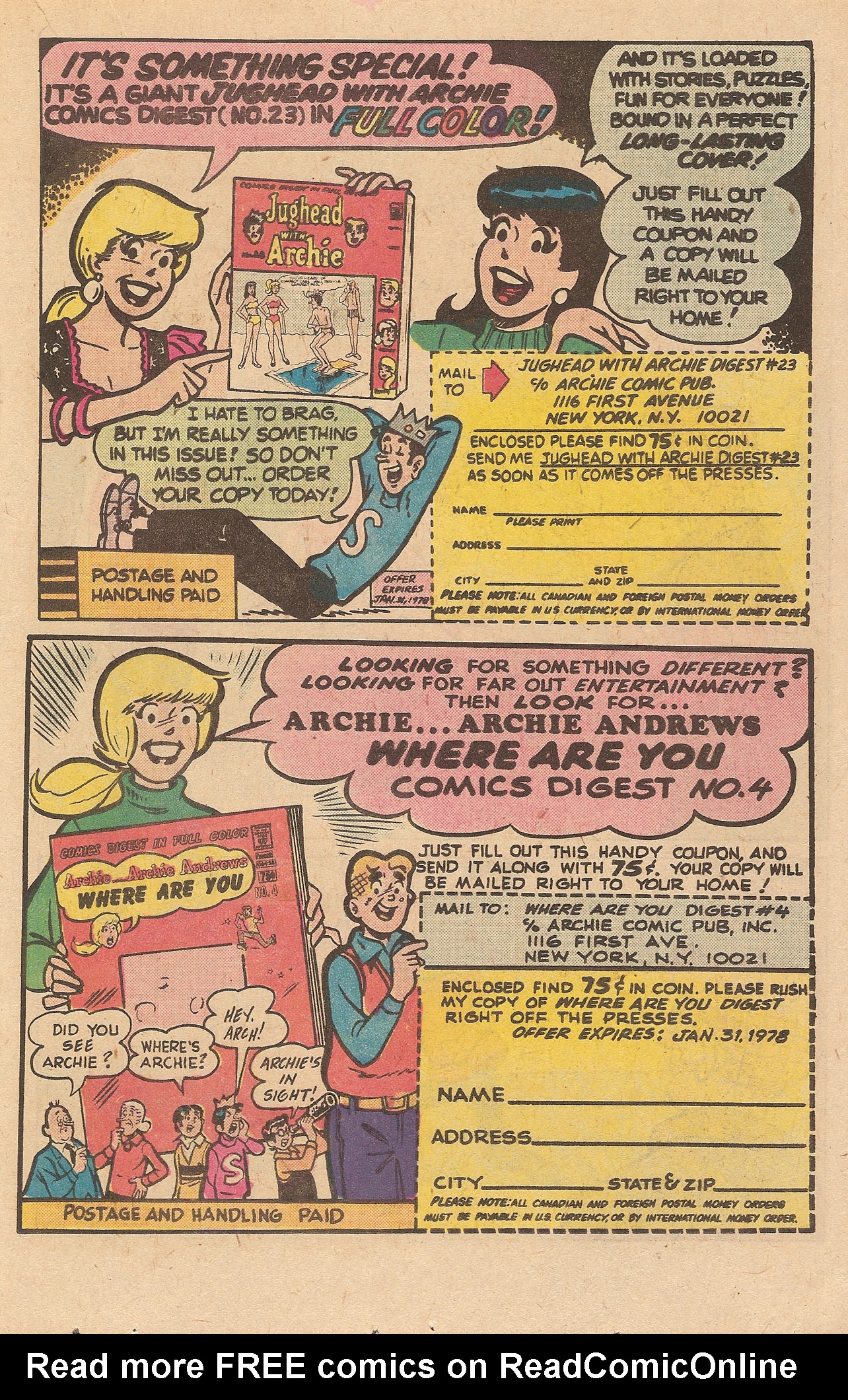 Read online Jughead (1965) comic -  Issue #269 - 19