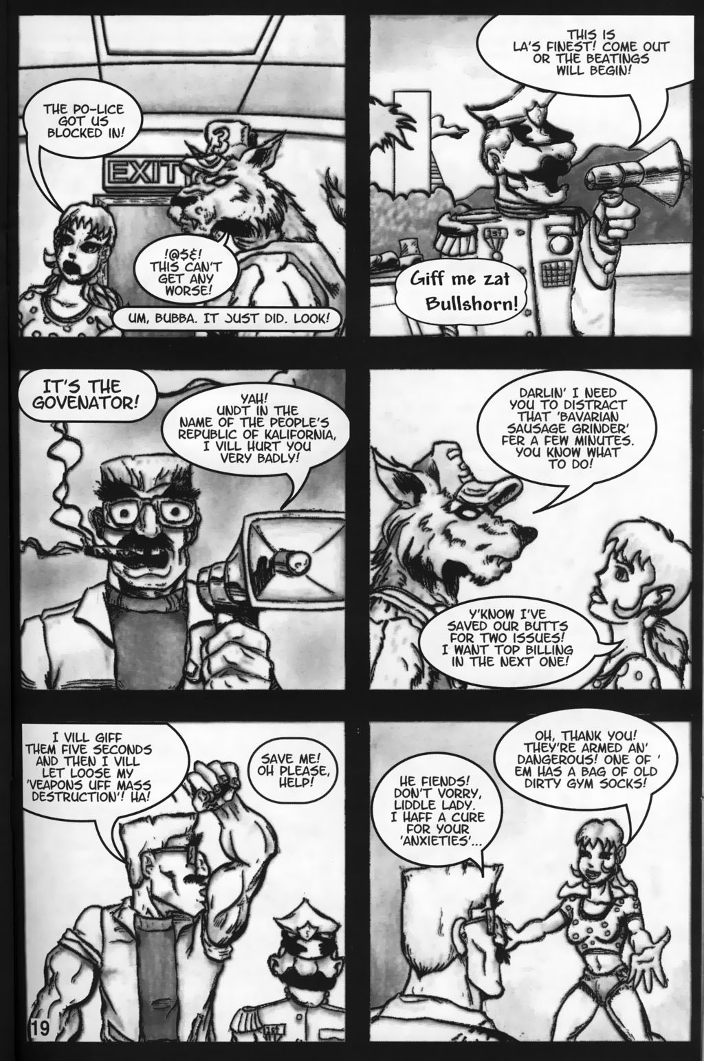 Read online Bubba the Redneck Werewolf comic -  Issue #5 - 21