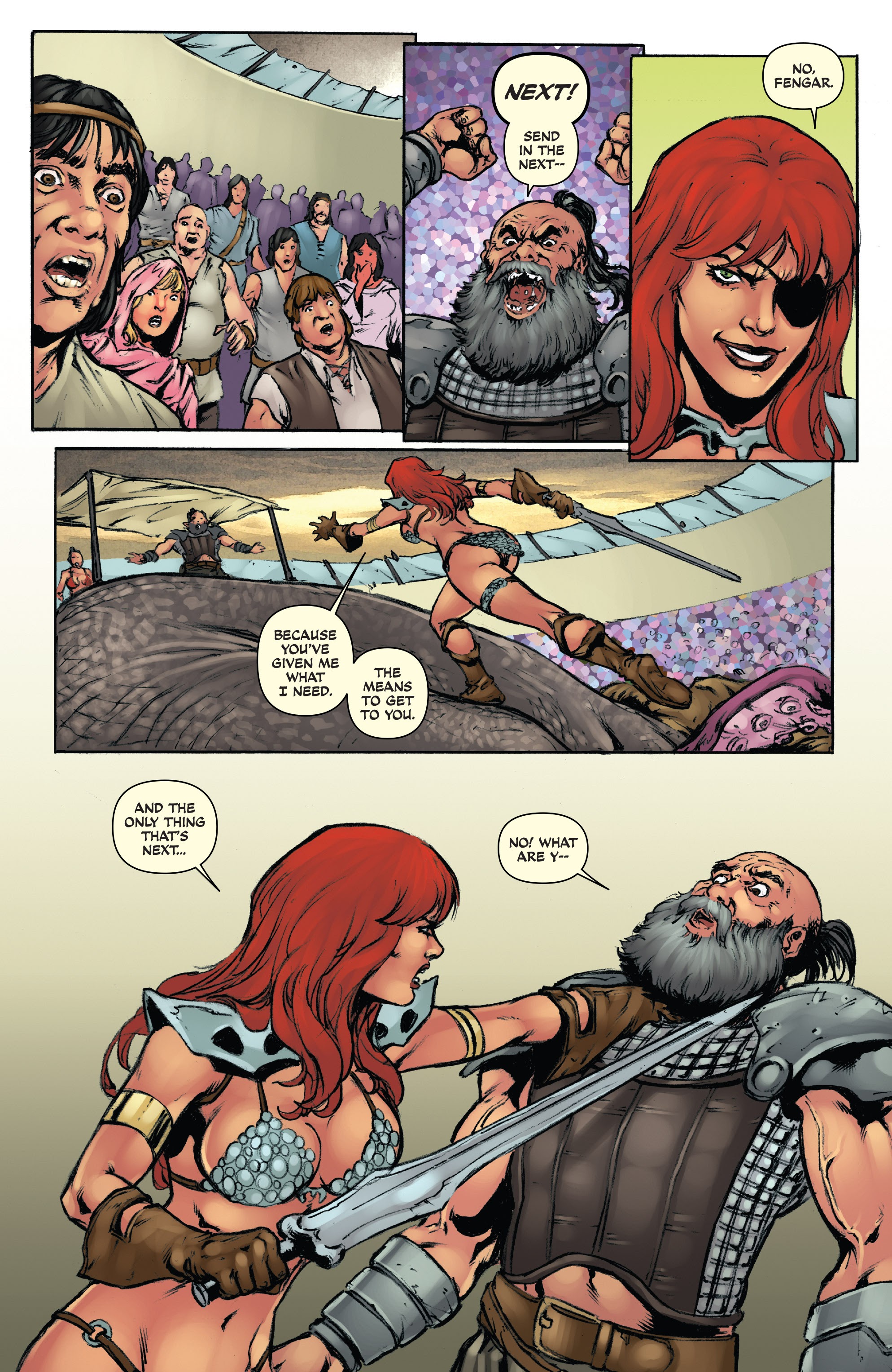 Read online Red Sonja: The Black Tower comic -  Issue #2 - 16