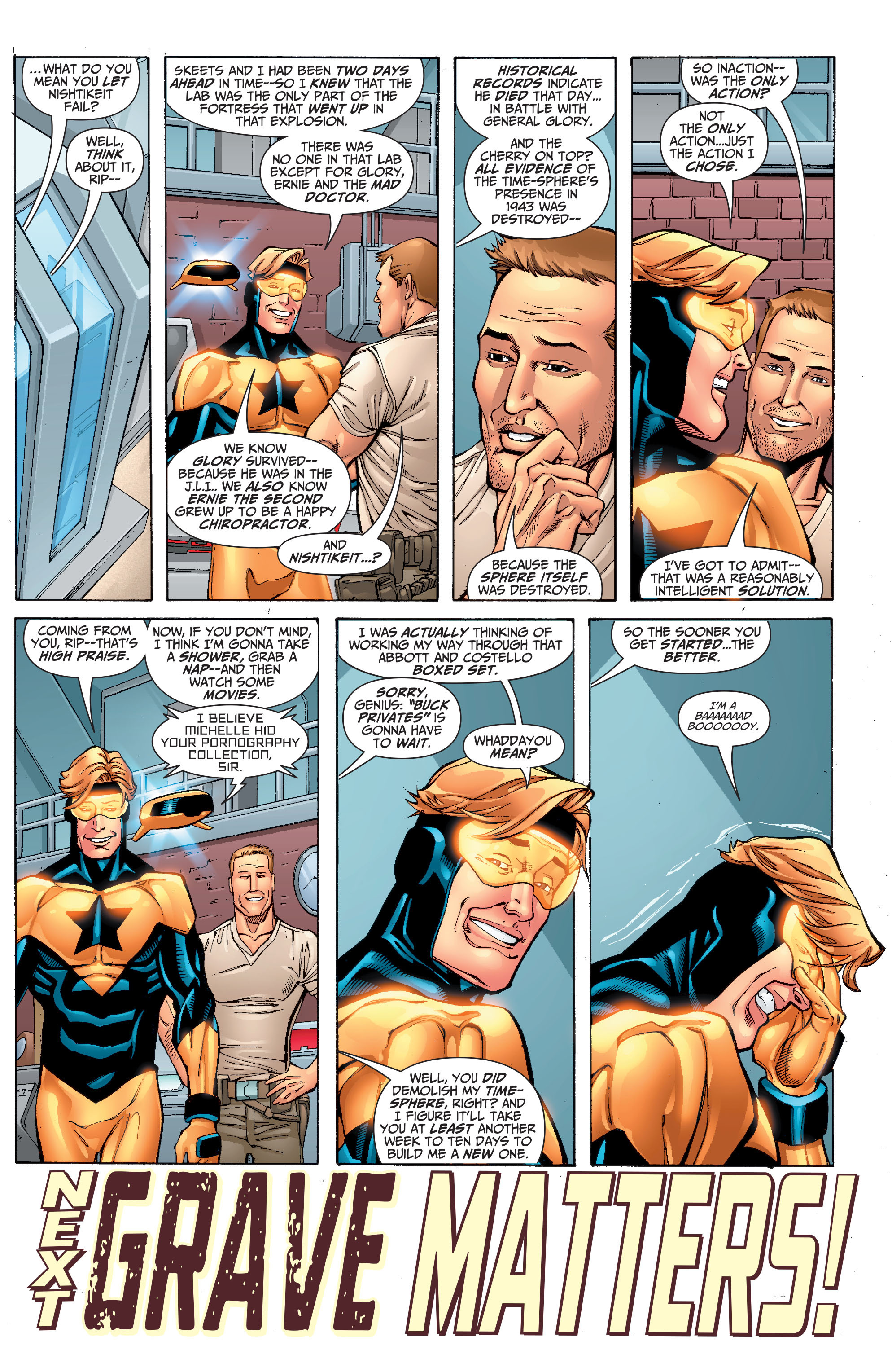 Read online Booster Gold (2007) comic -  Issue #38 - 22