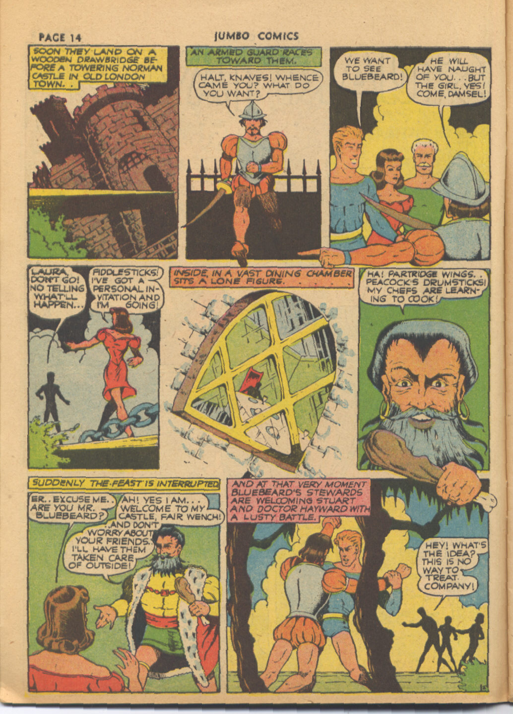Read online Jumbo Comics comic -  Issue #33 - 16