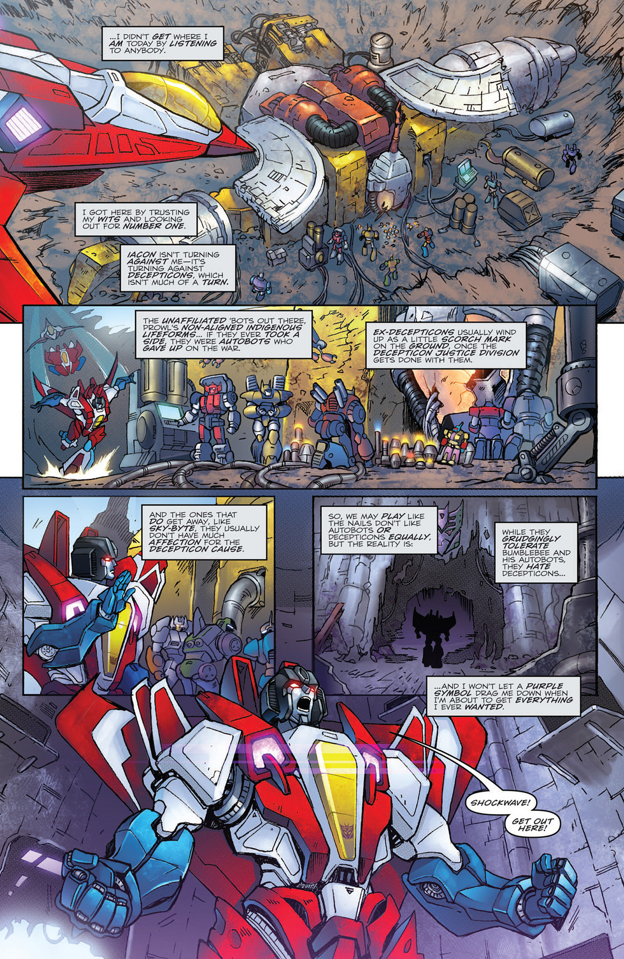 Read online Transformers: Robots In Disguise (2012) comic -  Issue #11 - 12