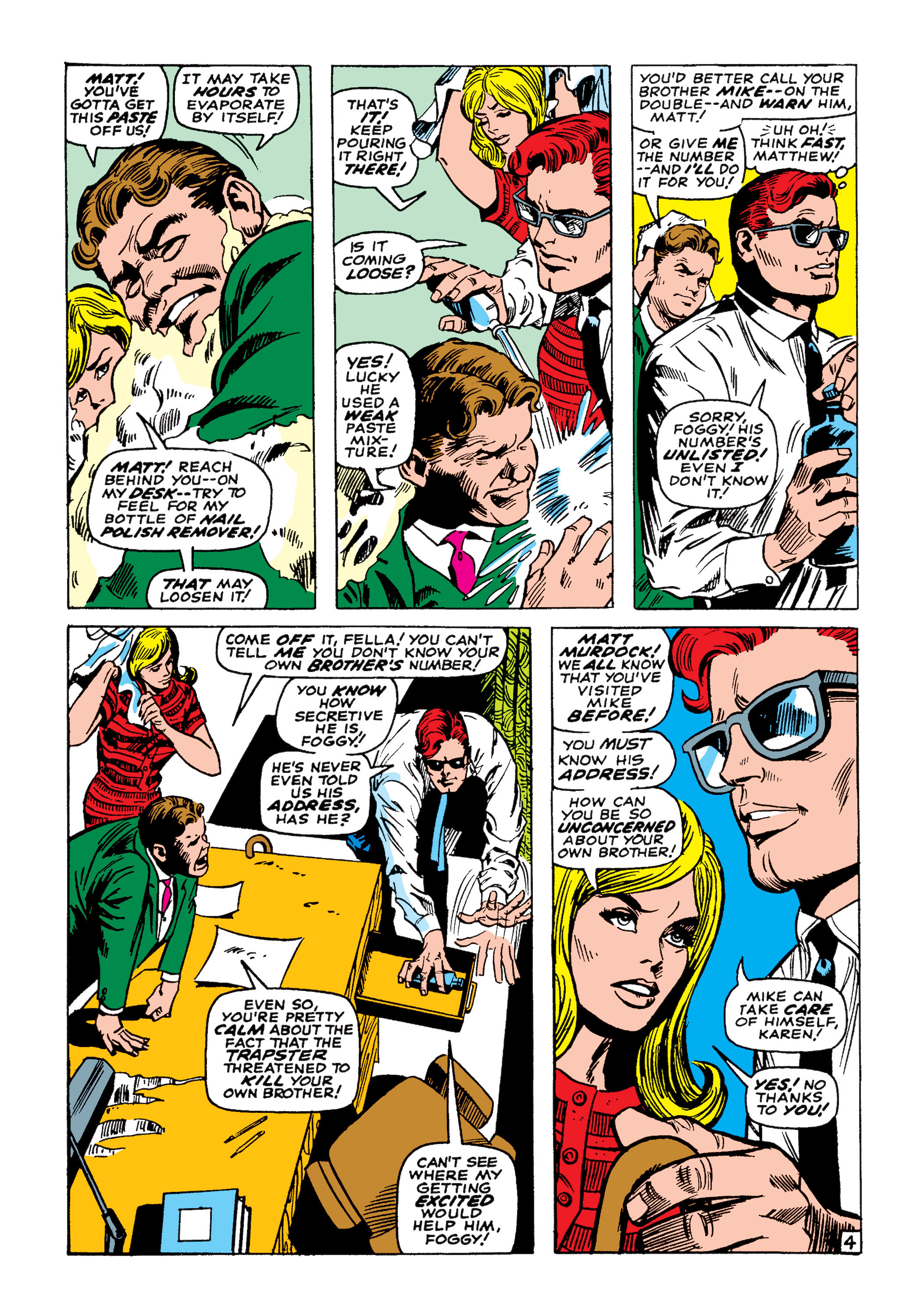 Read online Marvel Masterworks: Daredevil comic -  Issue # TPB 4 (Part 1) - 52