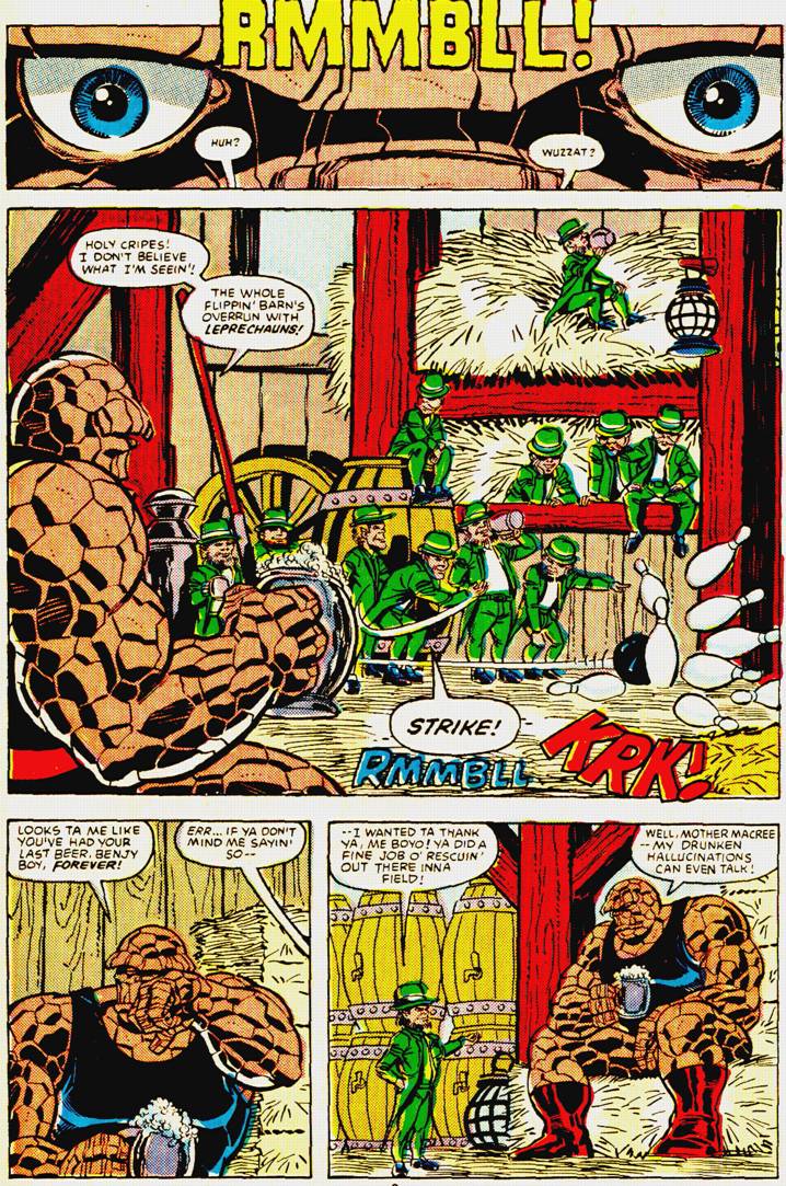 Read online The Thing comic -  Issue #25 - 10