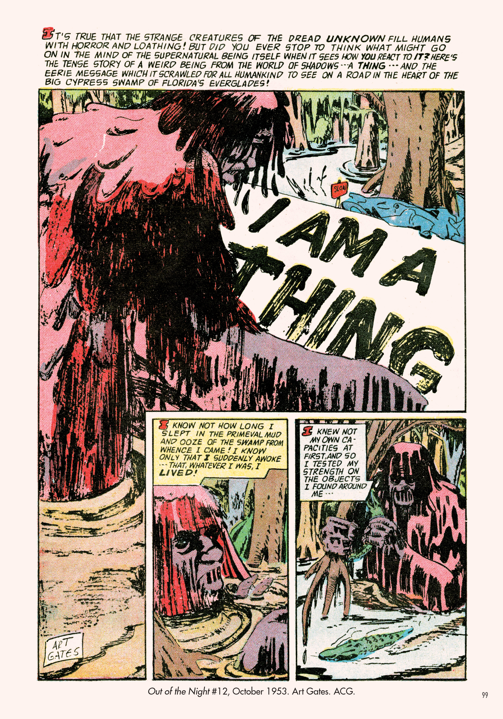 Read online Classic Monsters of Pre-Code Horror Comics: Swamp Monsters comic -  Issue # TPB - 99