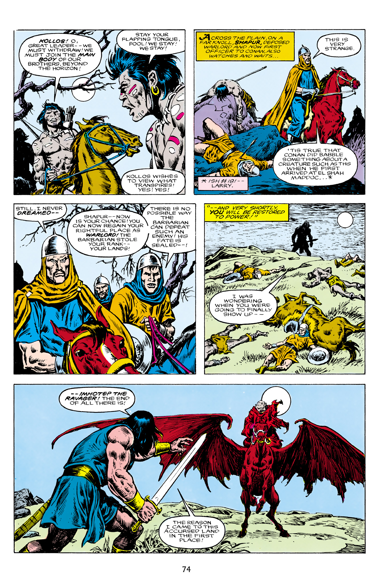 Read online The Chronicles of Conan comic -  Issue # TPB 24 (Part 1) - 75