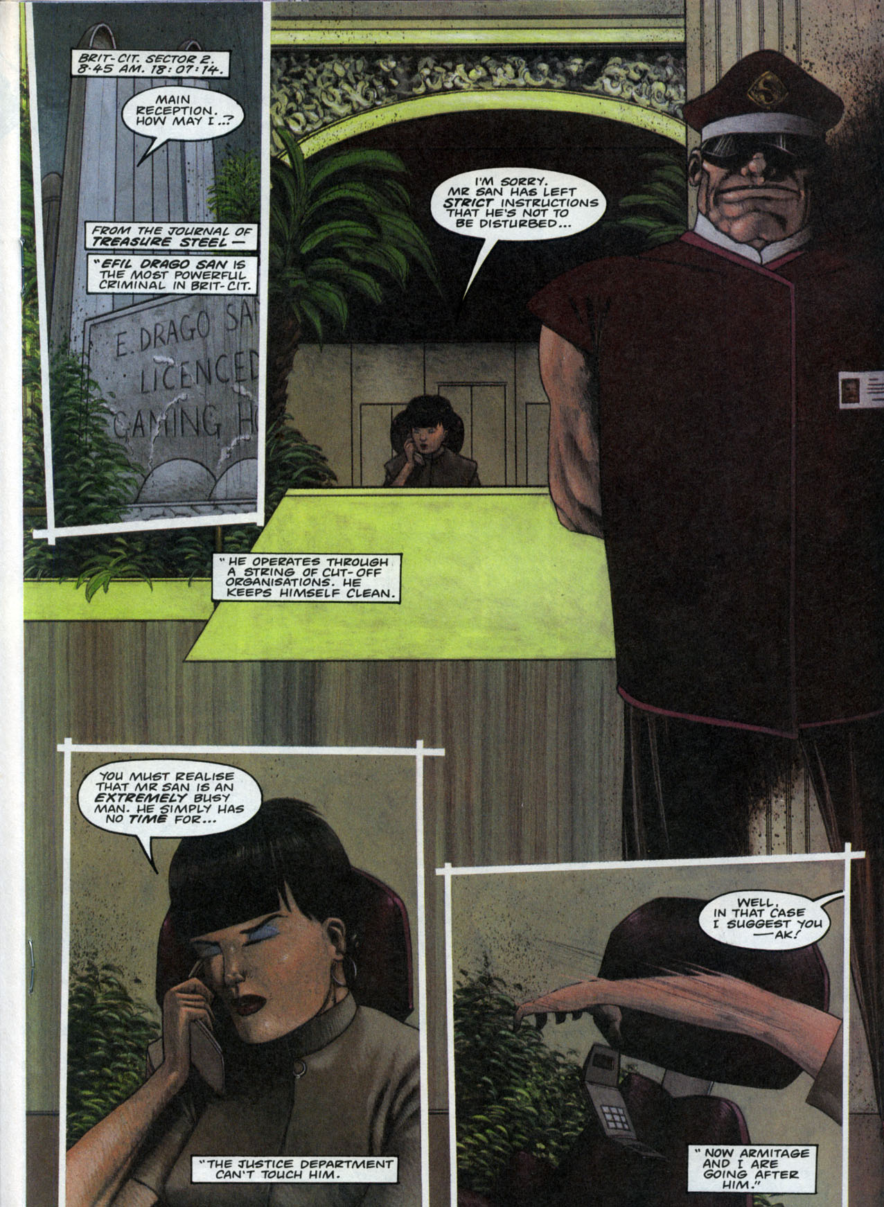 Read online Judge Dredd: The Megazine (vol. 2) comic -  Issue #13 - 25