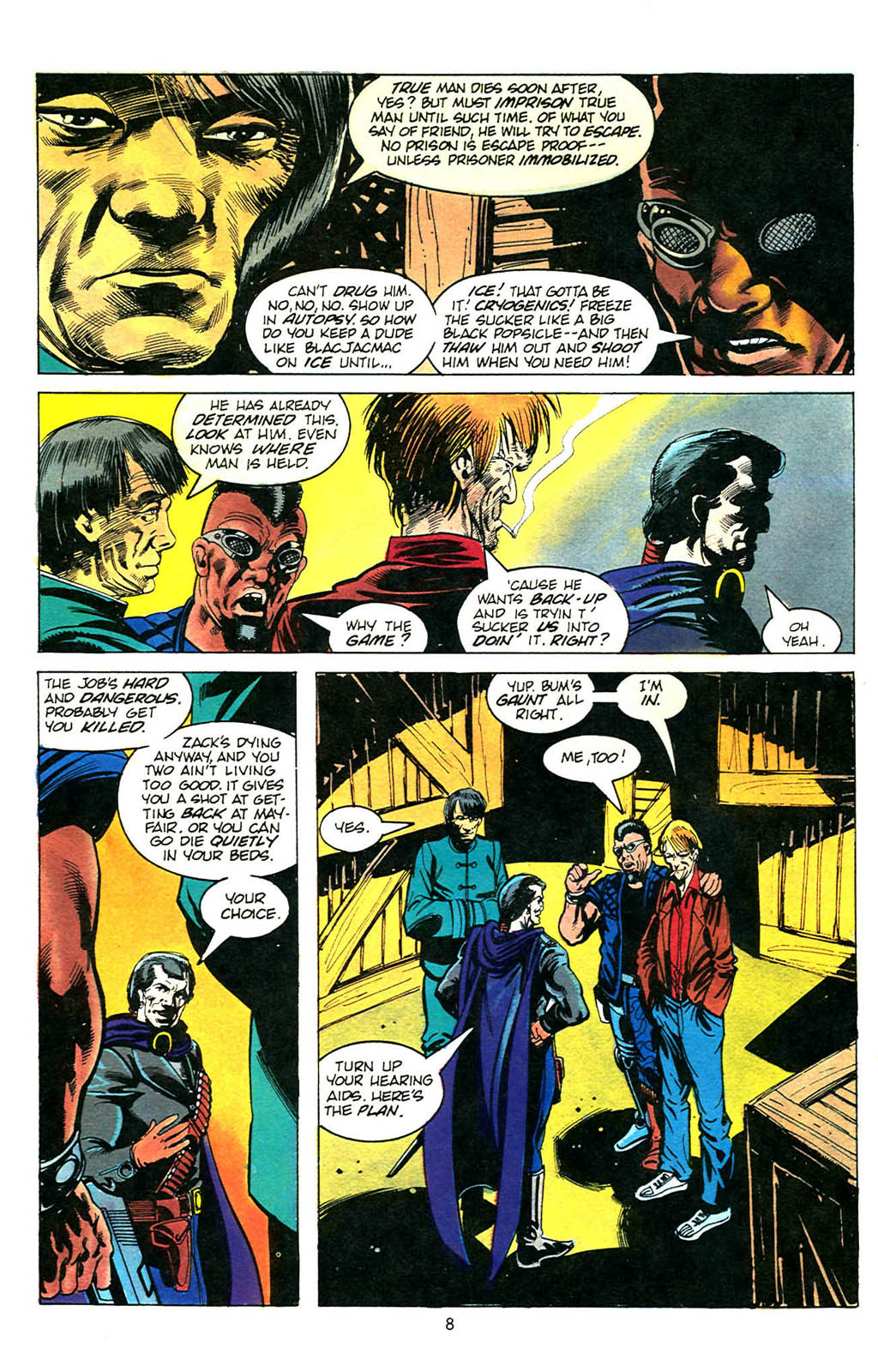 Read online Grimjack comic -  Issue #45 - 9