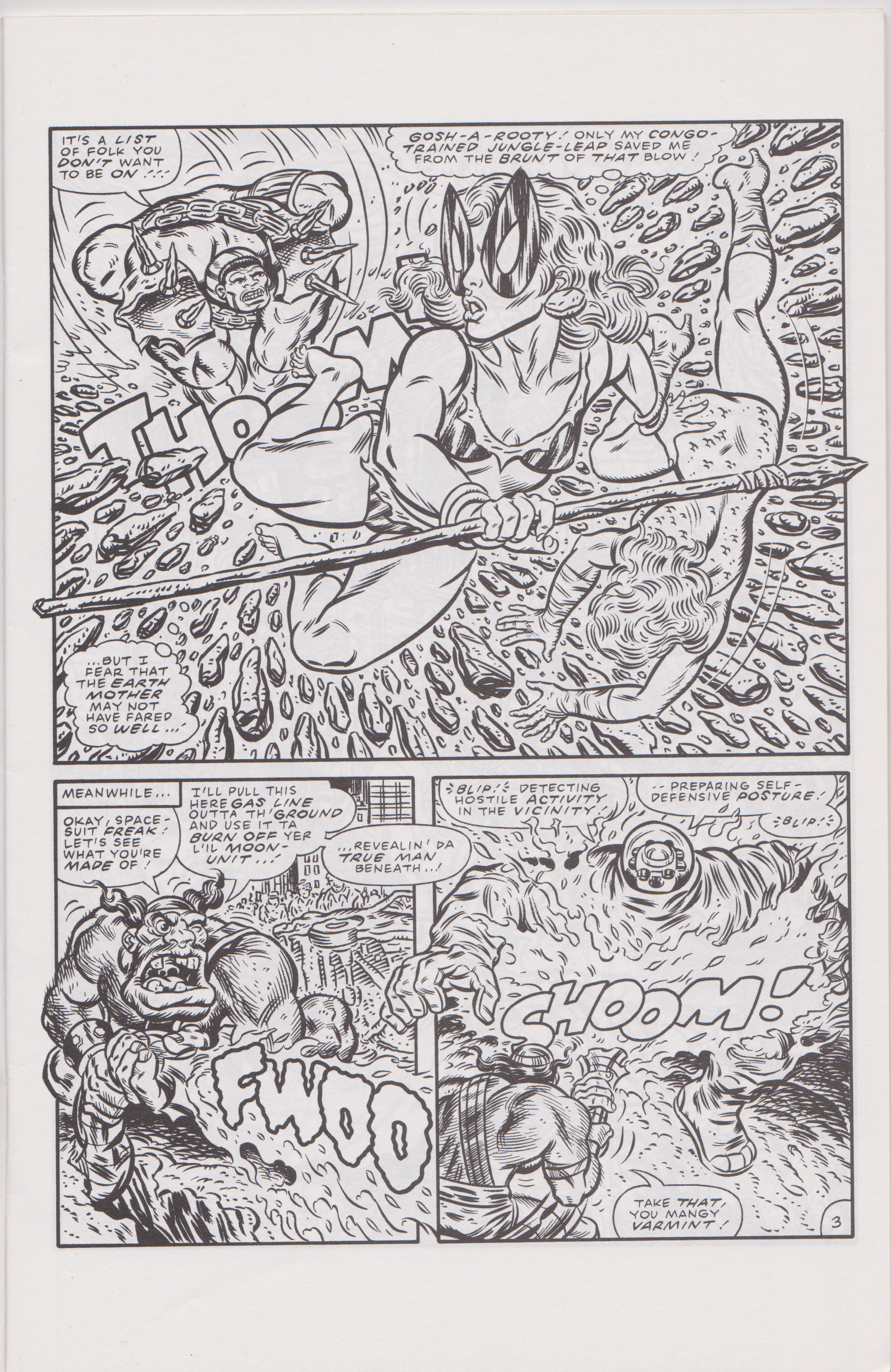 Read online Don Simpson's Bizarre Heroes comic -  Issue #6 - 5