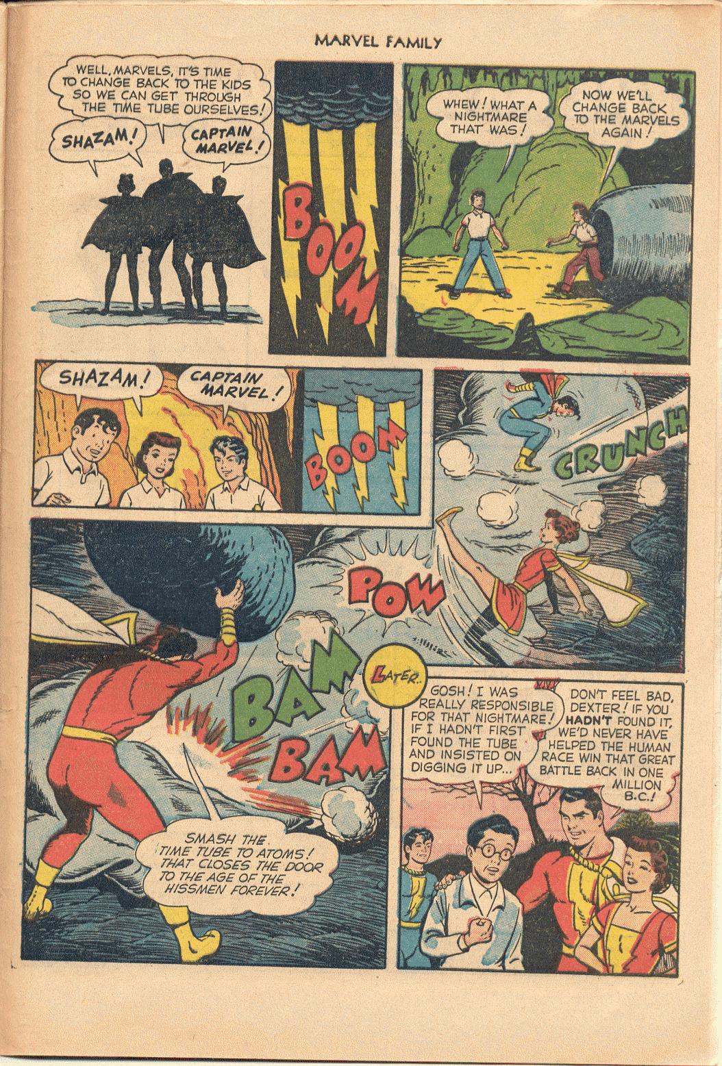 Read online The Marvel Family comic -  Issue #74 - 33