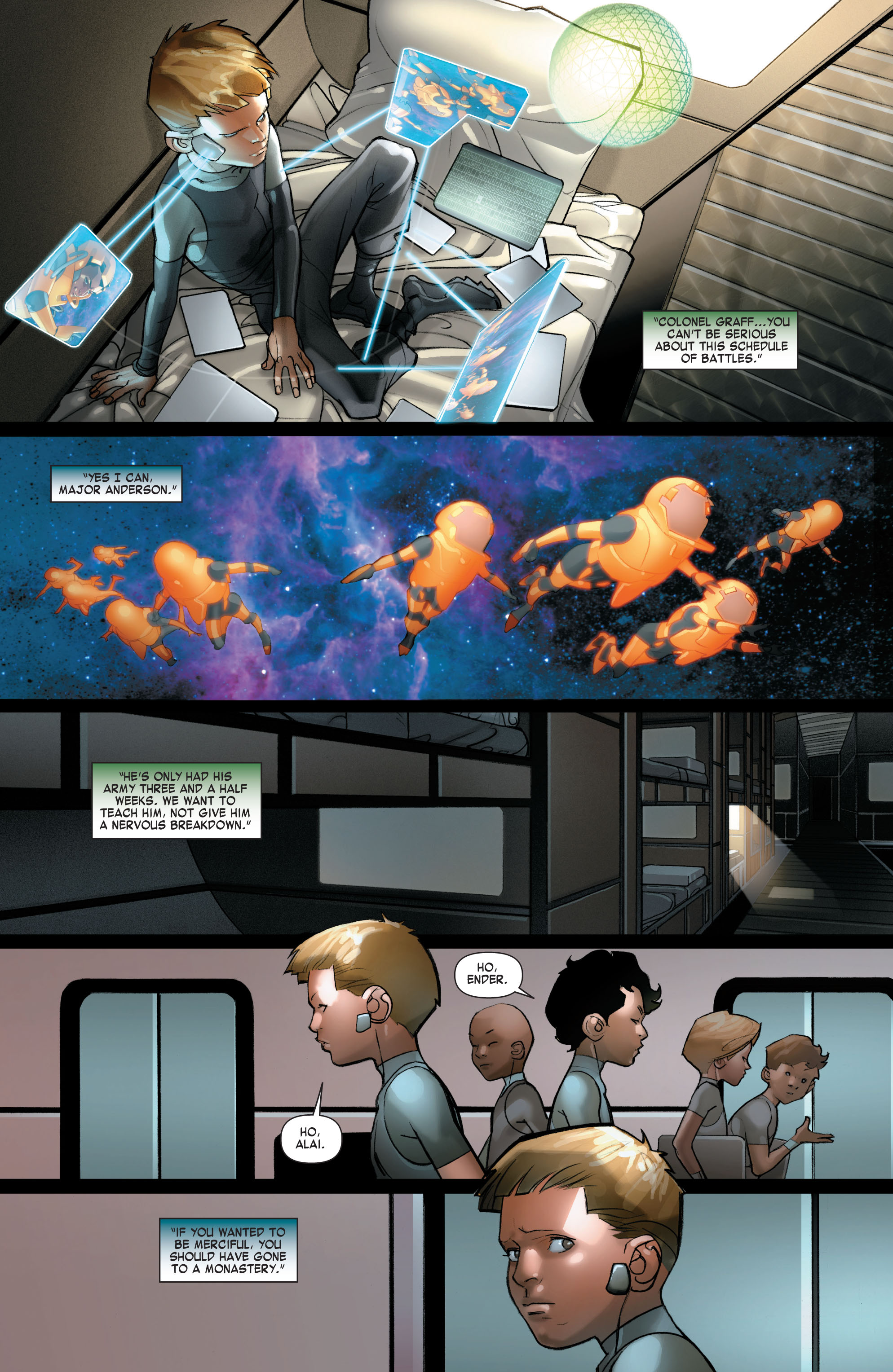 Read online Ender's Game: Command School comic -  Issue #1 - 23