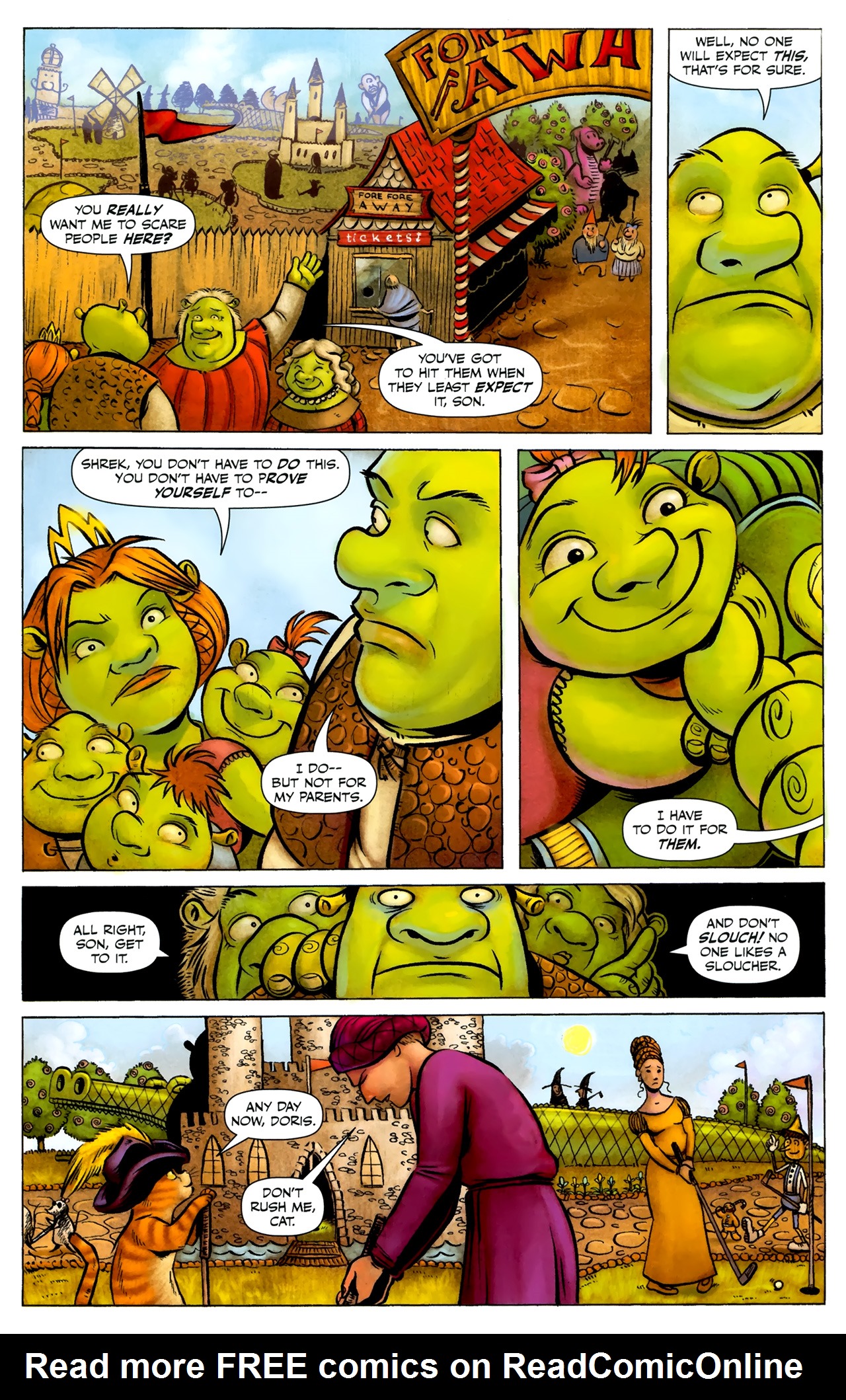 Read online Shrek (2010) comic -  Issue #3 - 30