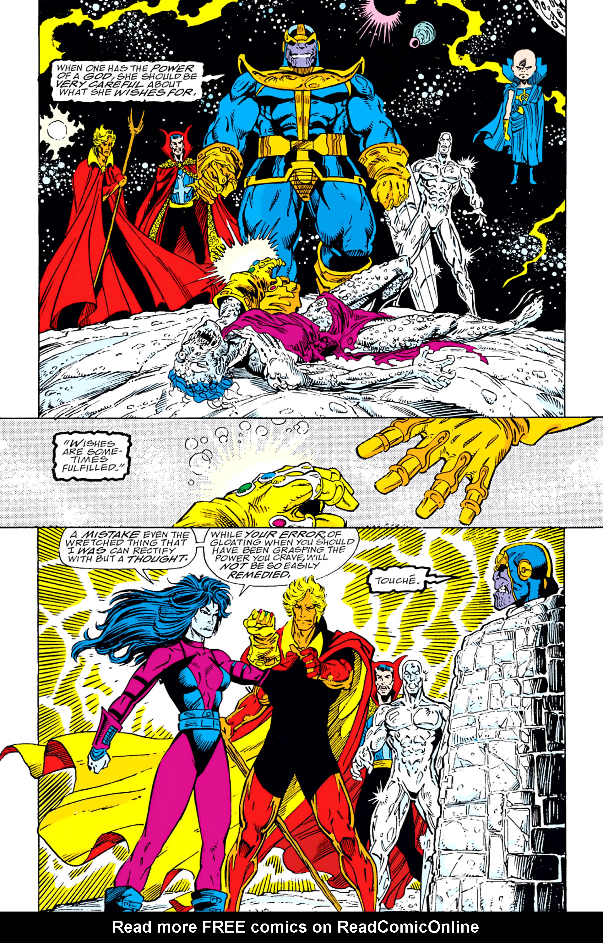 Read online Infinity Gauntlet (1991) comic -  Issue #6 - 8