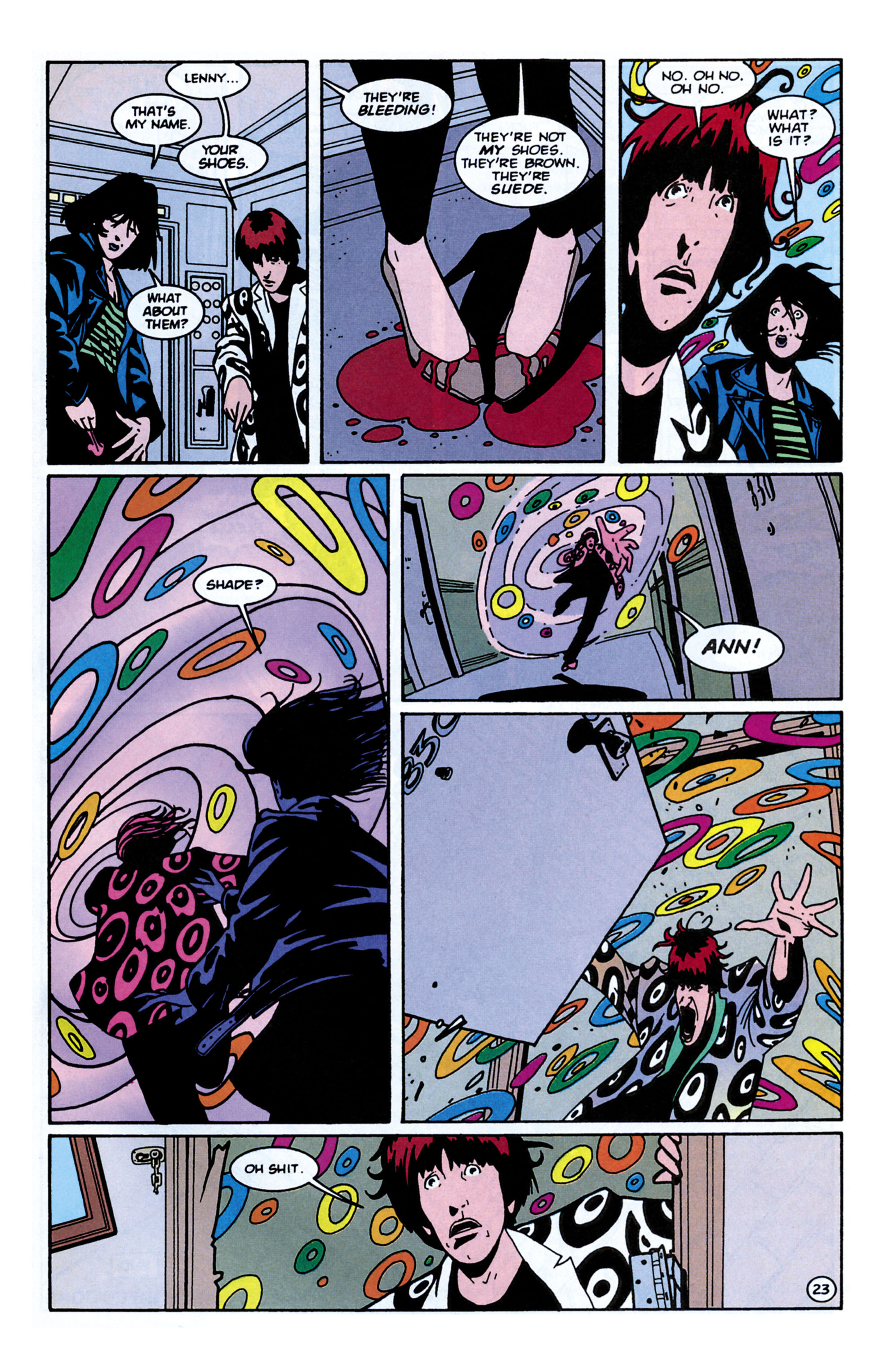 Read online Shade, the Changing Man comic -  Issue #58 - 24