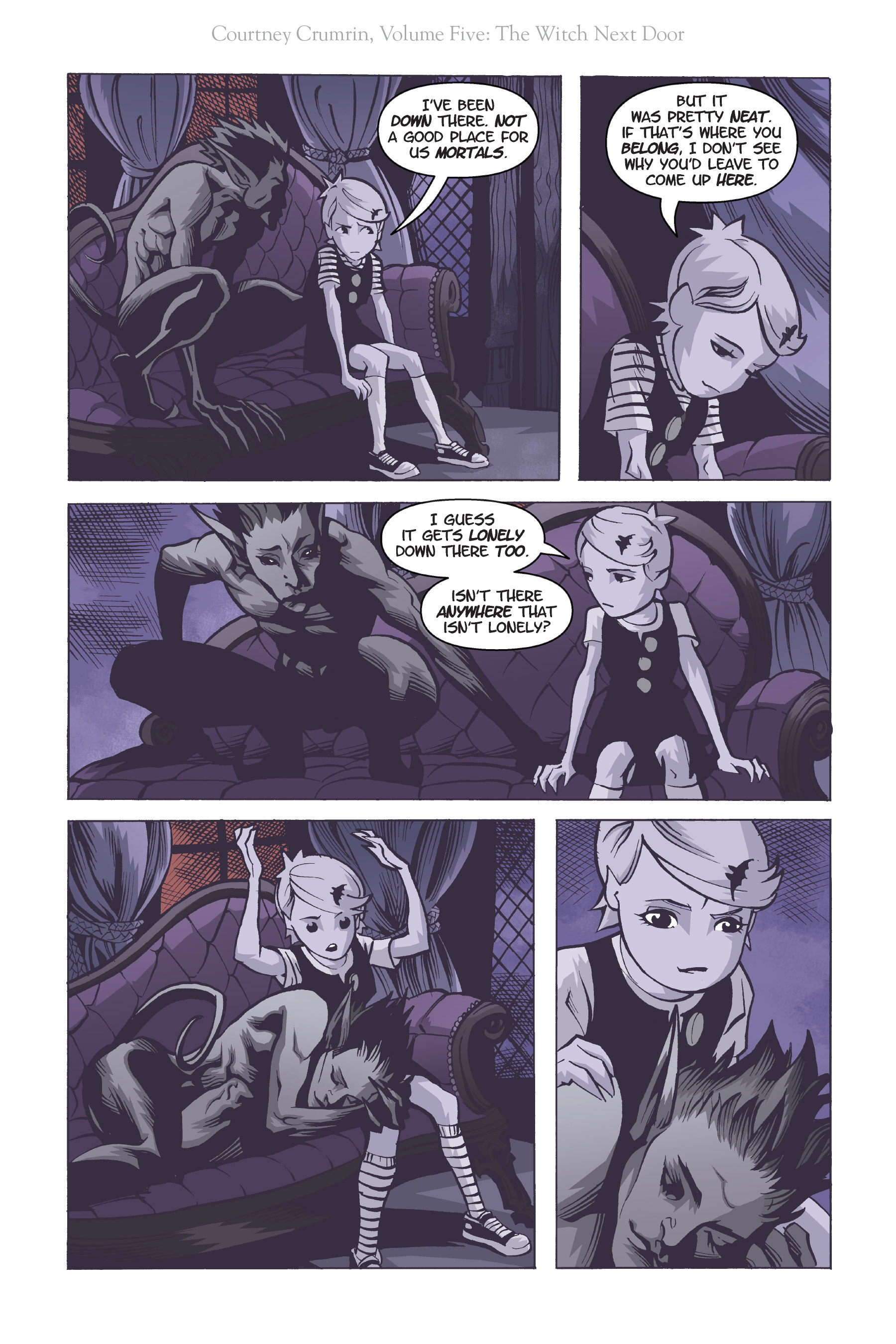 Read online Courtney Crumrin comic -  Issue # _TPB 5 - 107