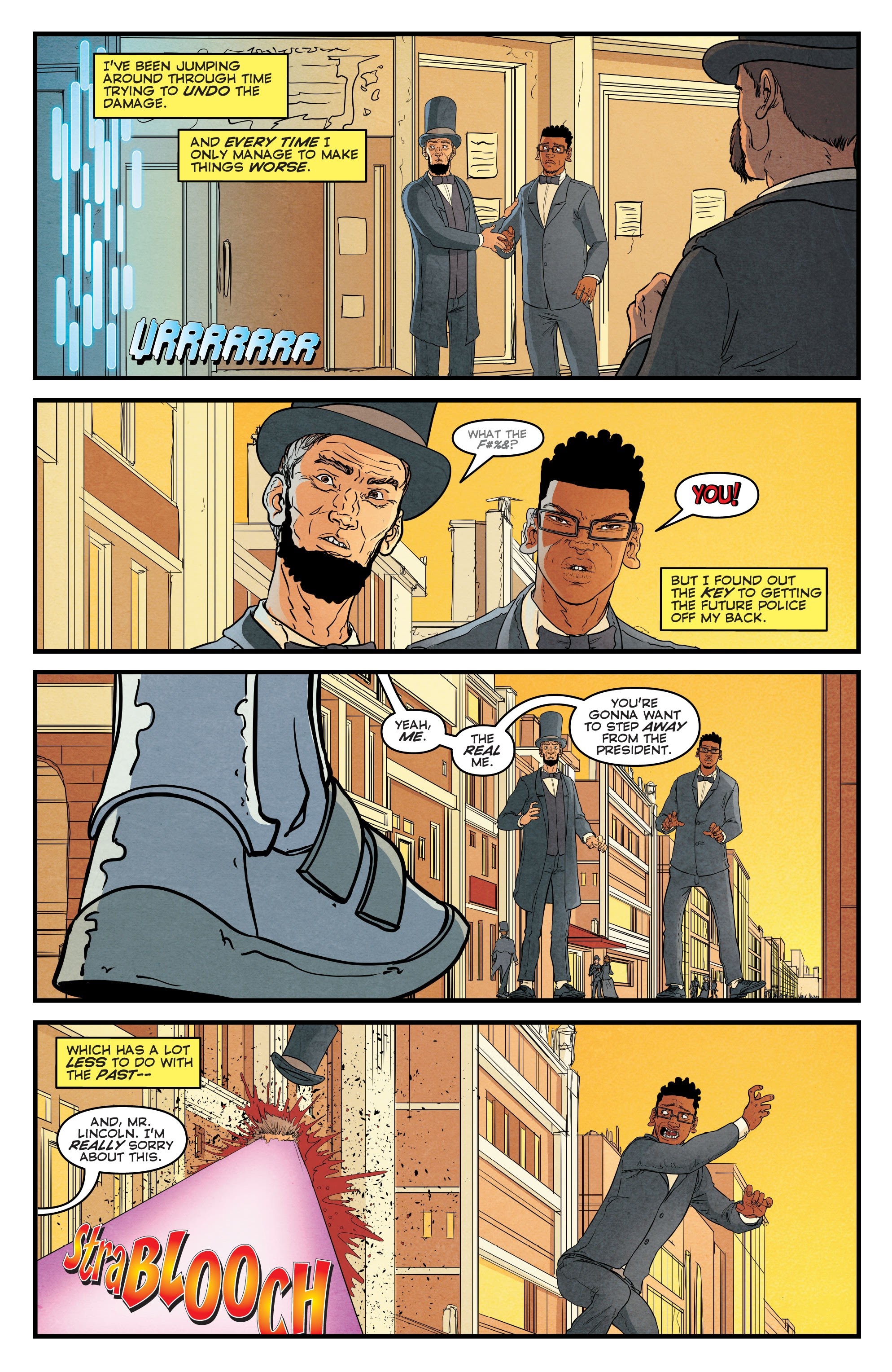 Read online The Man Who Effed Up Time comic -  Issue #5 - 5