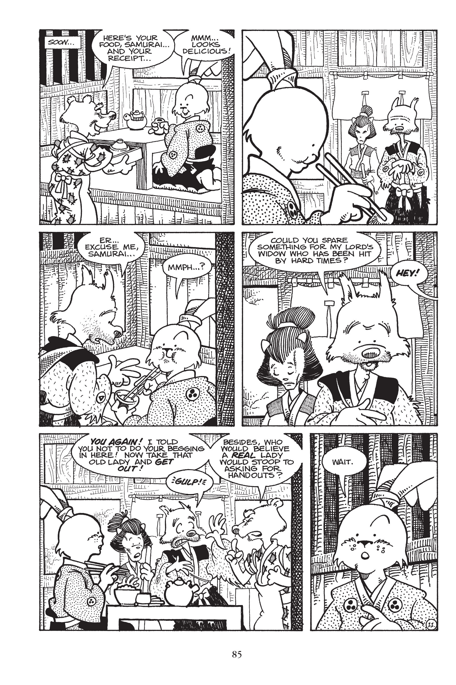 Read online Usagi Yojimbo (1987) comic -  Issue # _TPB 7 - 78