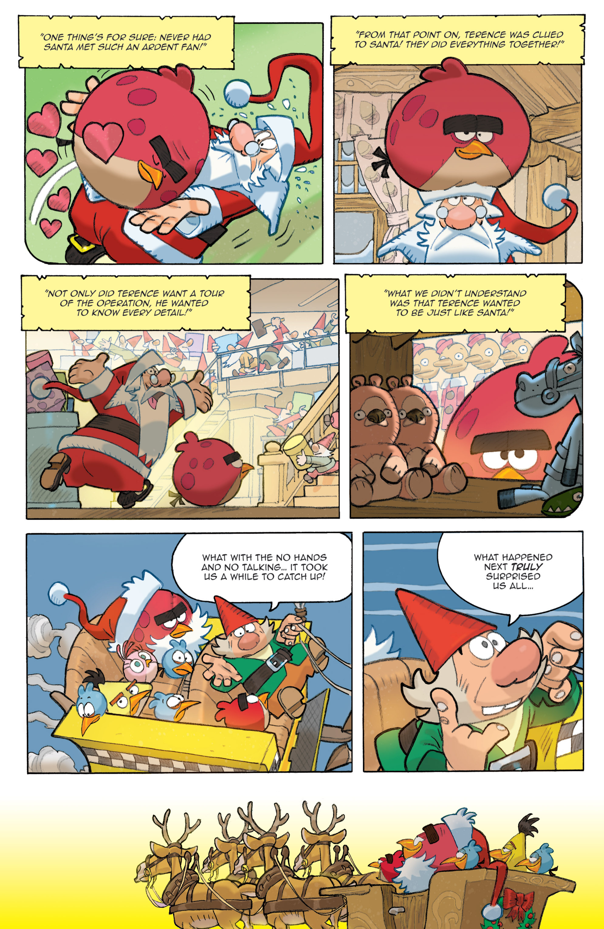 Read online Angry Birds Comics (2014) comic -  Issue # _Holiday Special - 36
