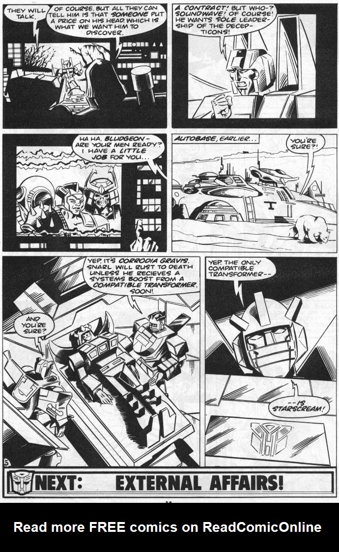Read online The Transformers (UK) comic -  Issue #284 - 11