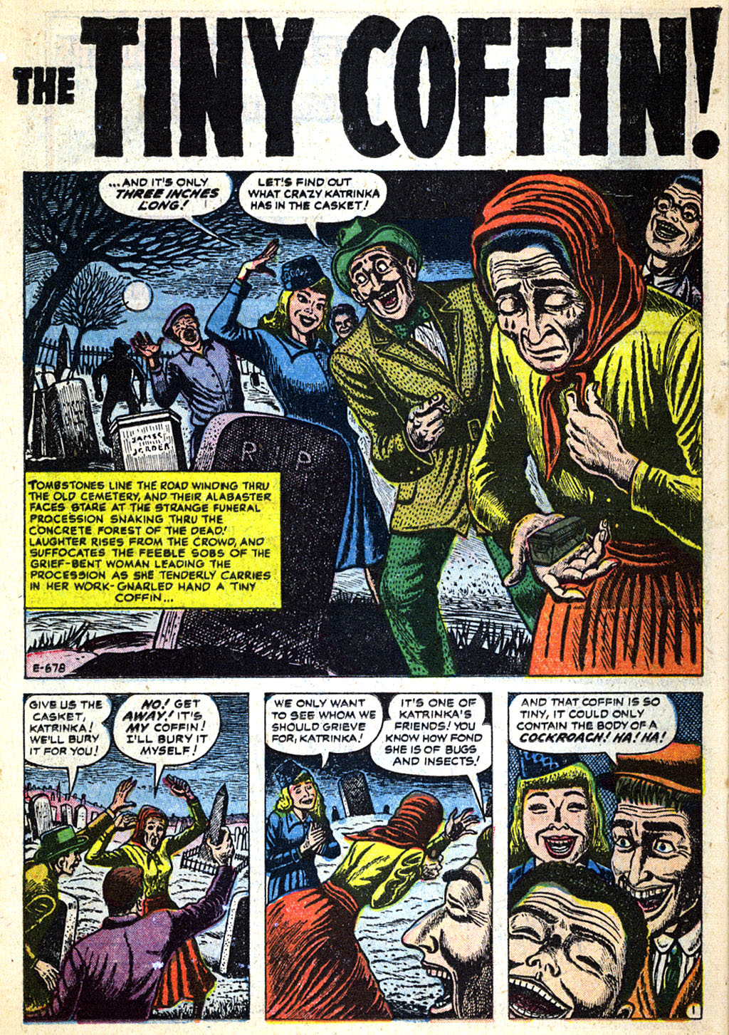Read online Mystery Tales comic -  Issue #22 - 22