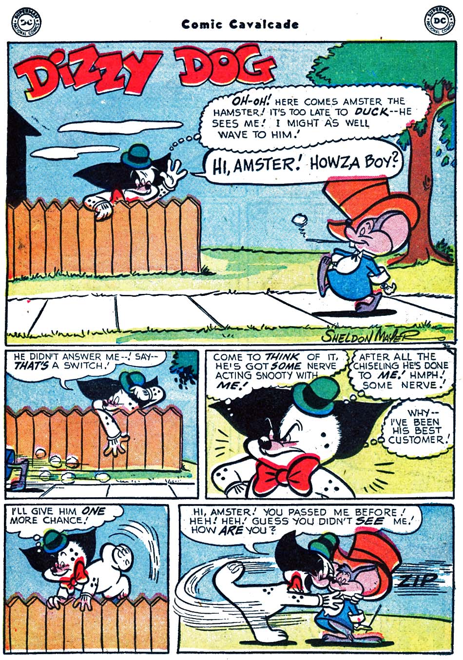 Read online Comic Cavalcade comic -  Issue #62 - 43