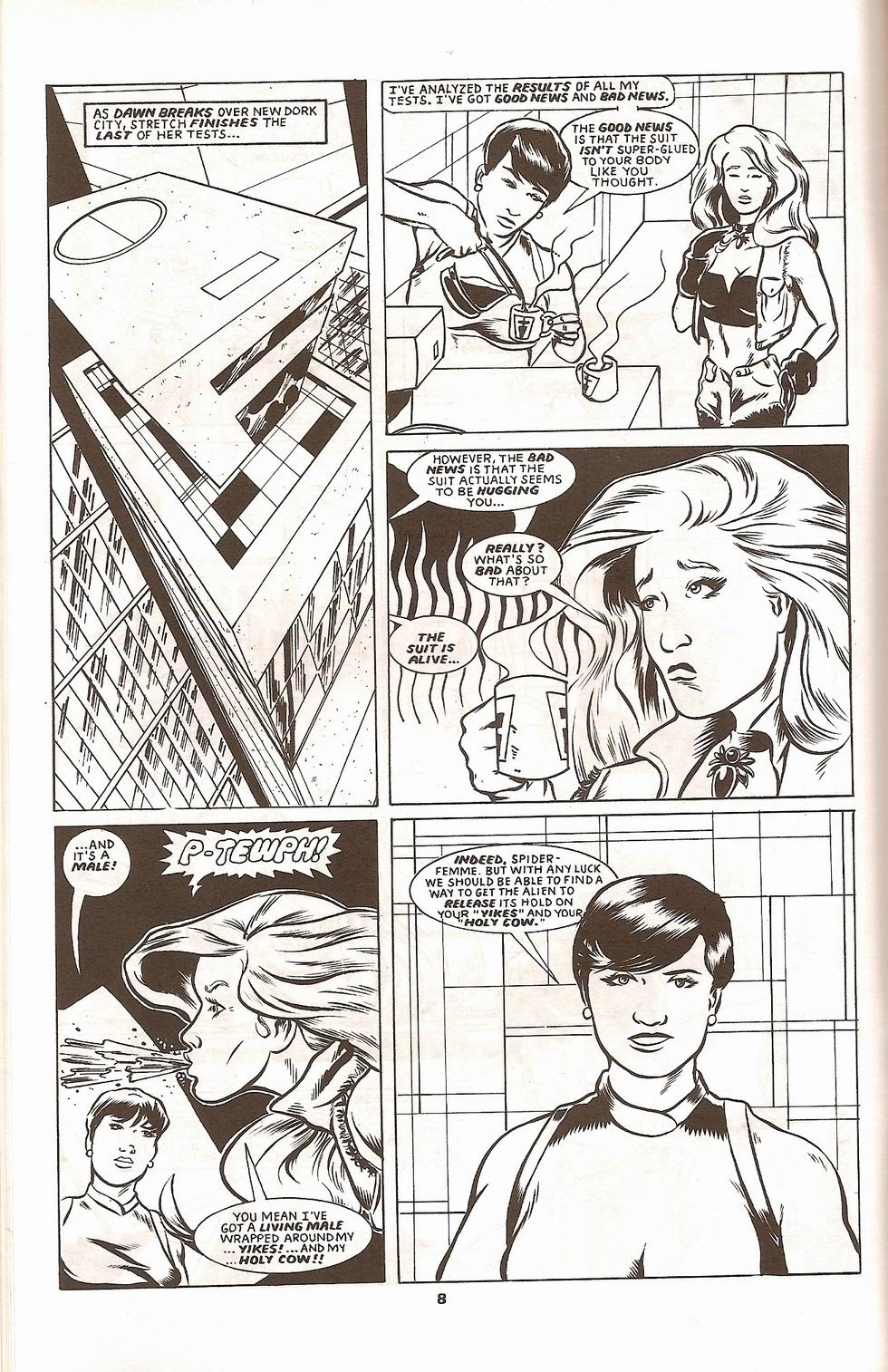 Read online Spider Femme Versus Denim comic -  Issue # Full - 10