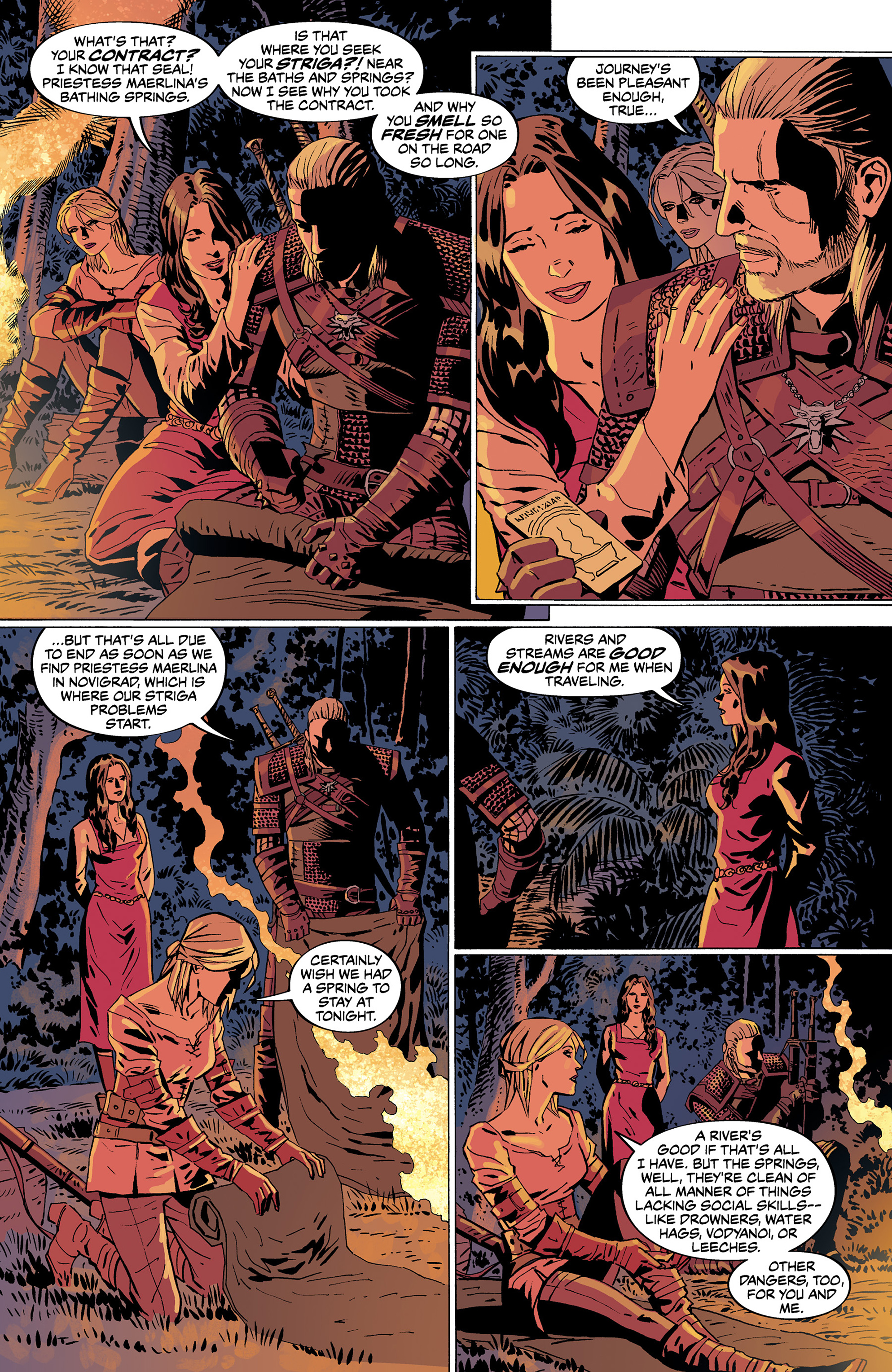 Read online The Witcher: Curse of Crows comic -  Issue #1 - 8