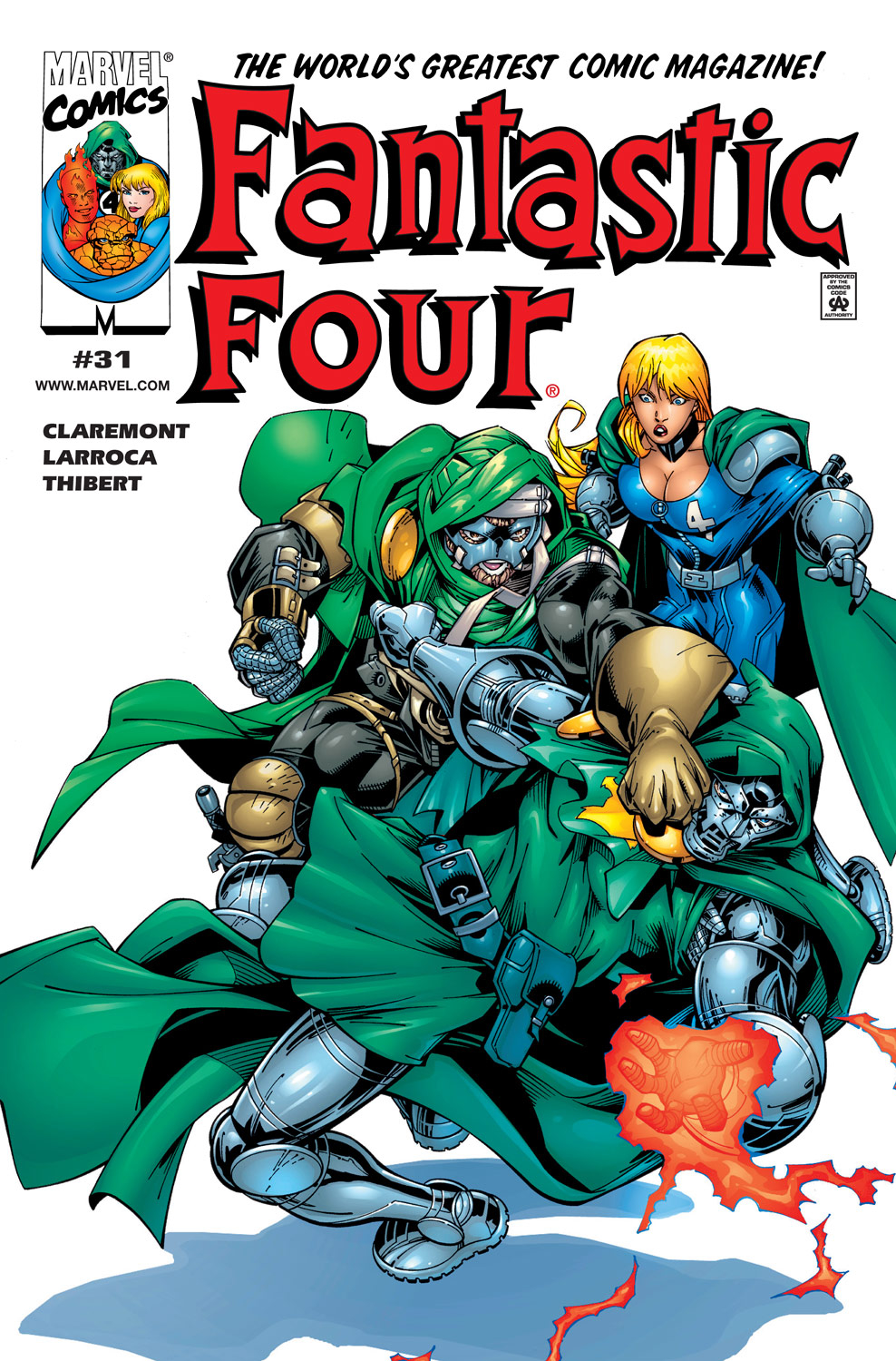 Read online Fantastic Four (1998) comic -  Issue #31 - 1