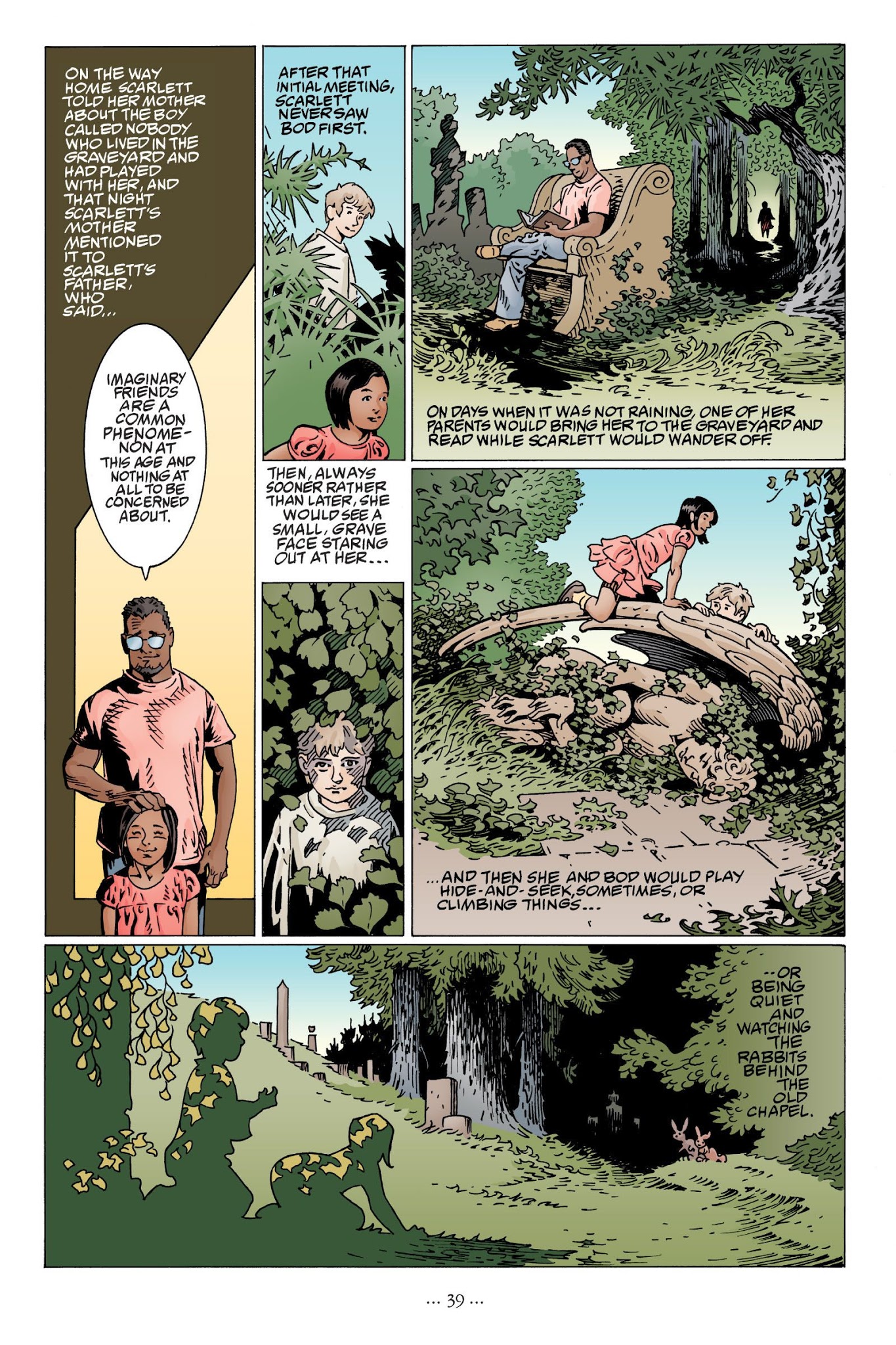 Read online The Graveyard Book: Graphic Novel comic -  Issue # TPB 1 - 44