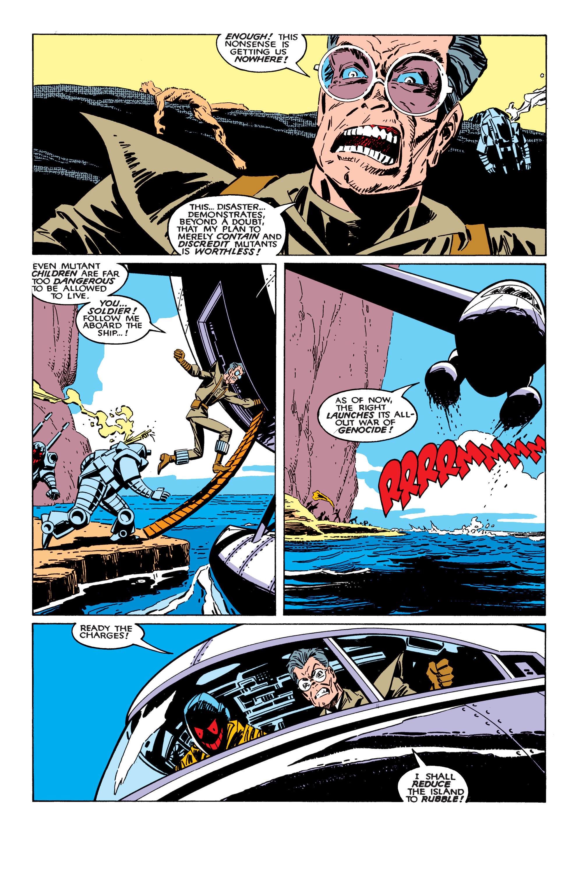 Read online X-Men Milestones: Fall of the Mutants comic -  Issue # TPB (Part 2) - 50