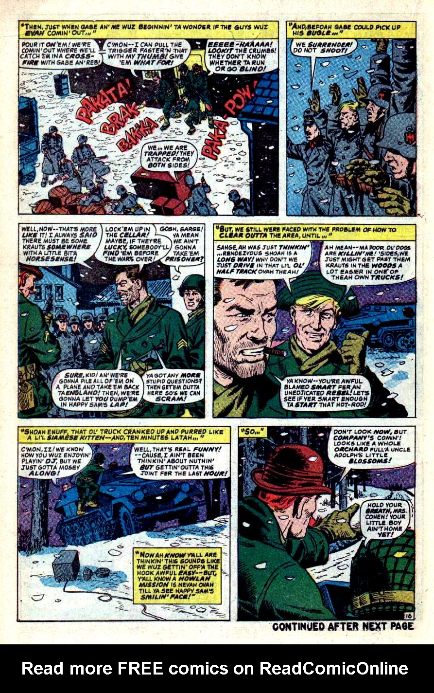 Read online Sgt. Fury comic -  Issue #44 - 22