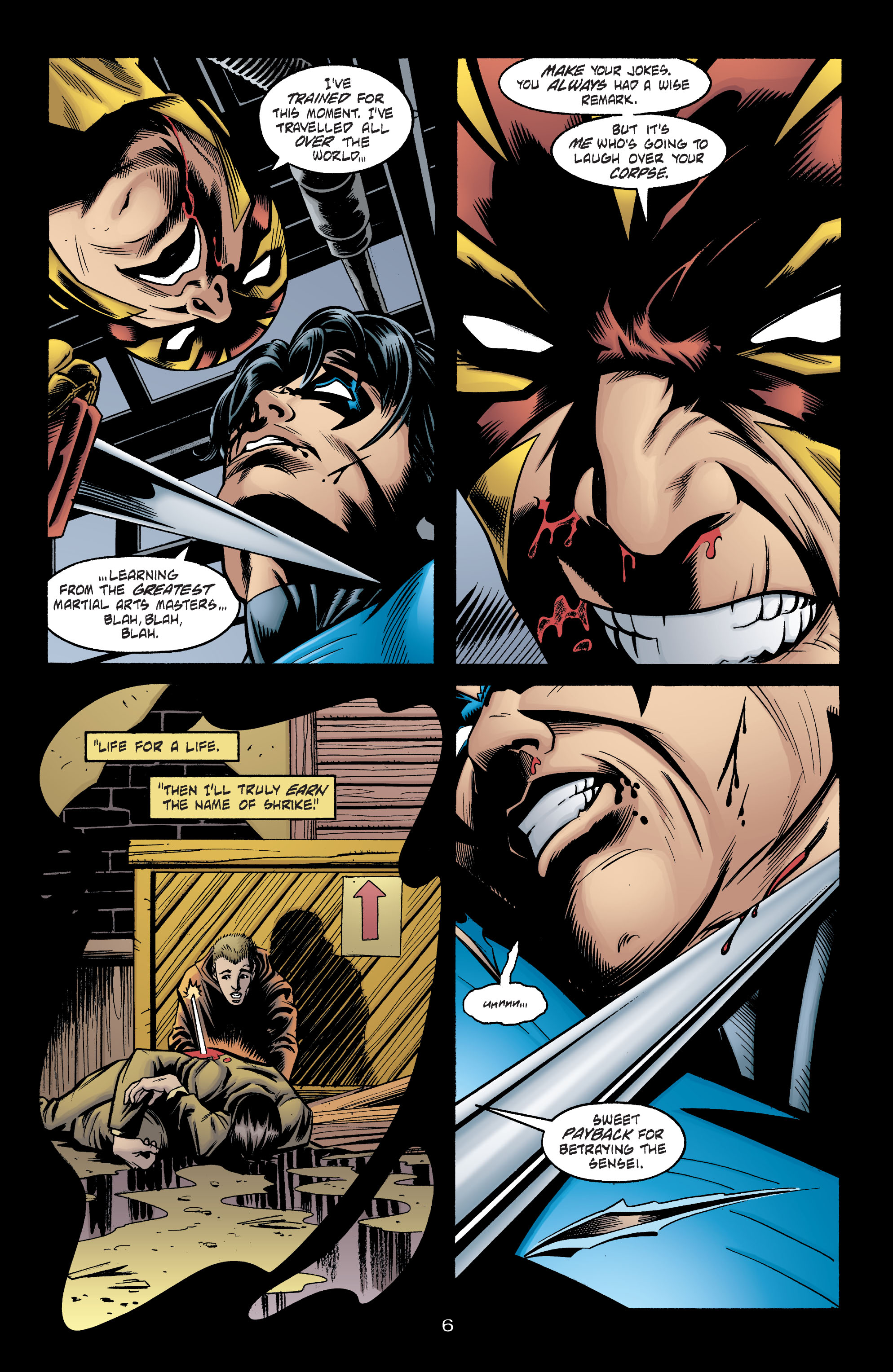 Read online Nightwing (1996) comic -  Issue #58 - 6