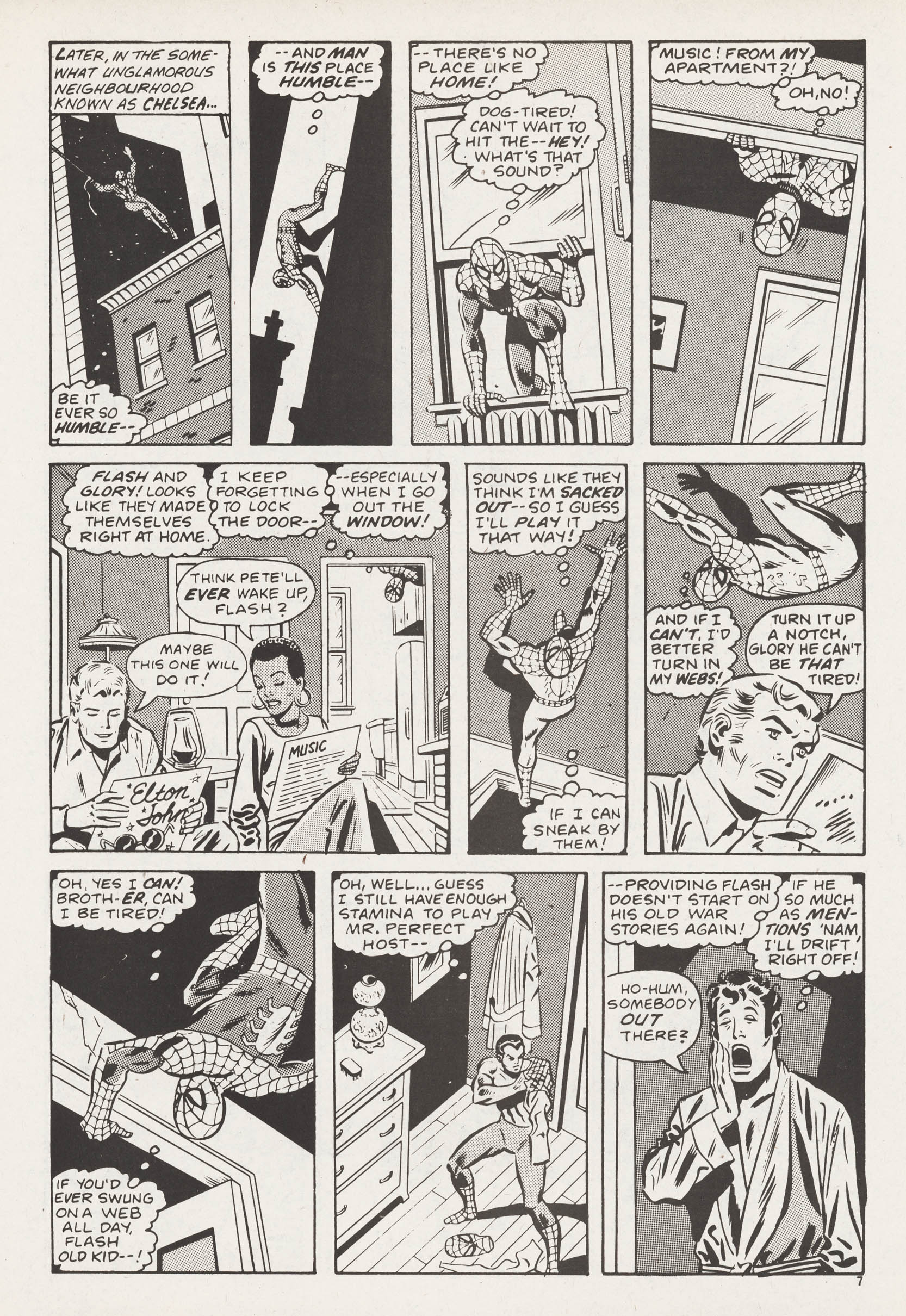 Read online Super Spider-Man and Captain Britain comic -  Issue #233 - 7