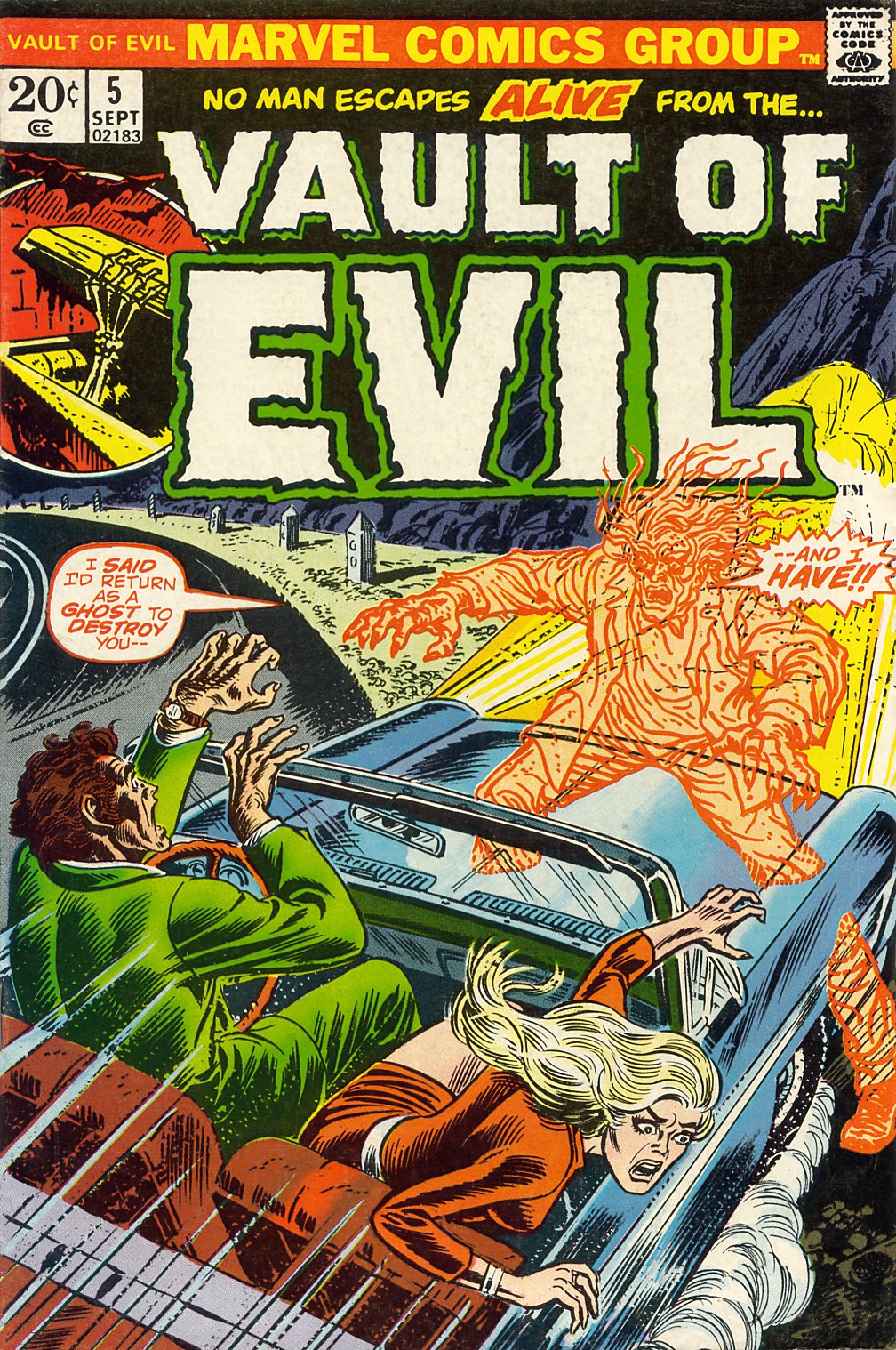 Read online Vault of Evil comic -  Issue #5 - 1
