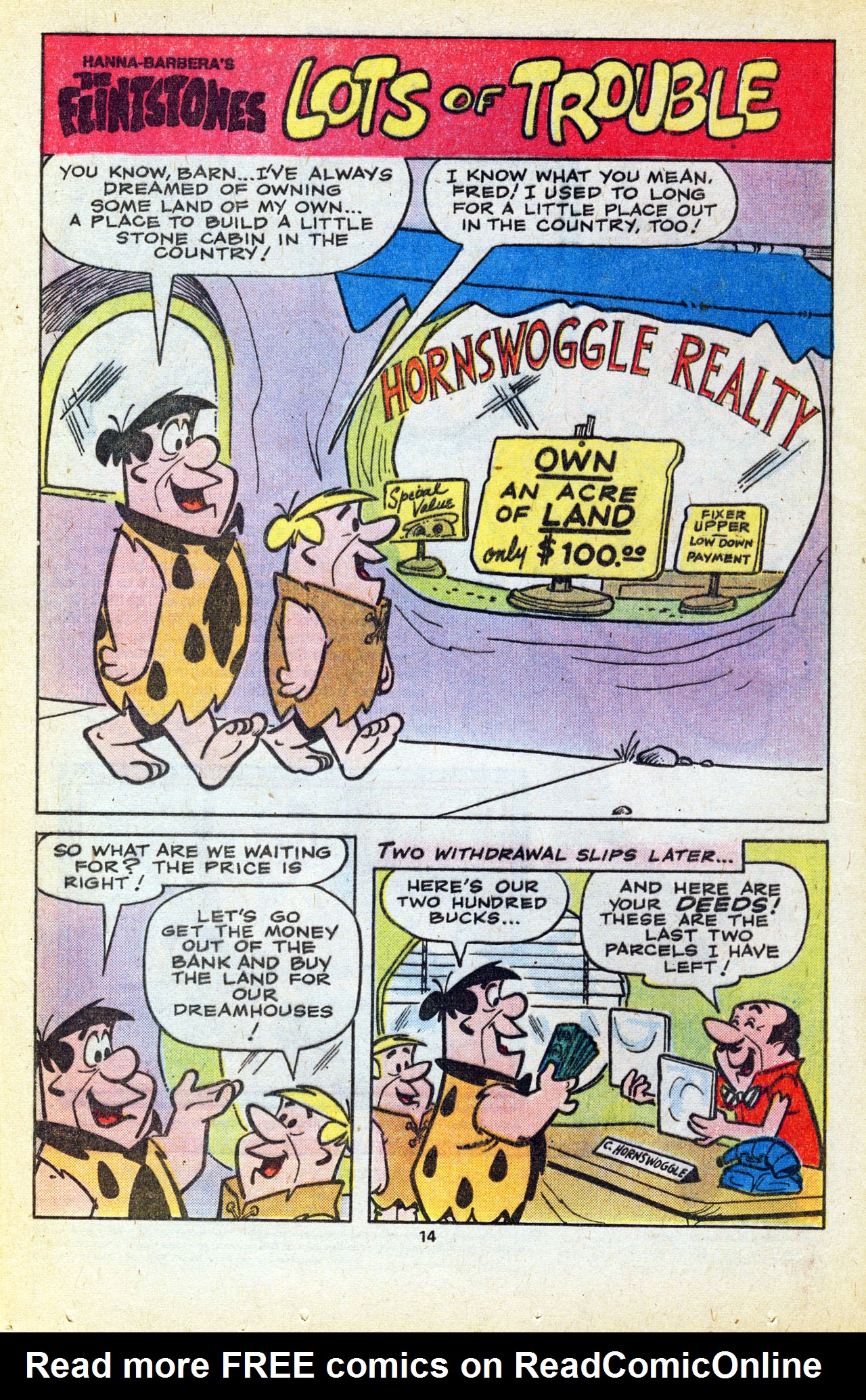 Read online The Flintstones (1977) comic -  Issue #7 - 16