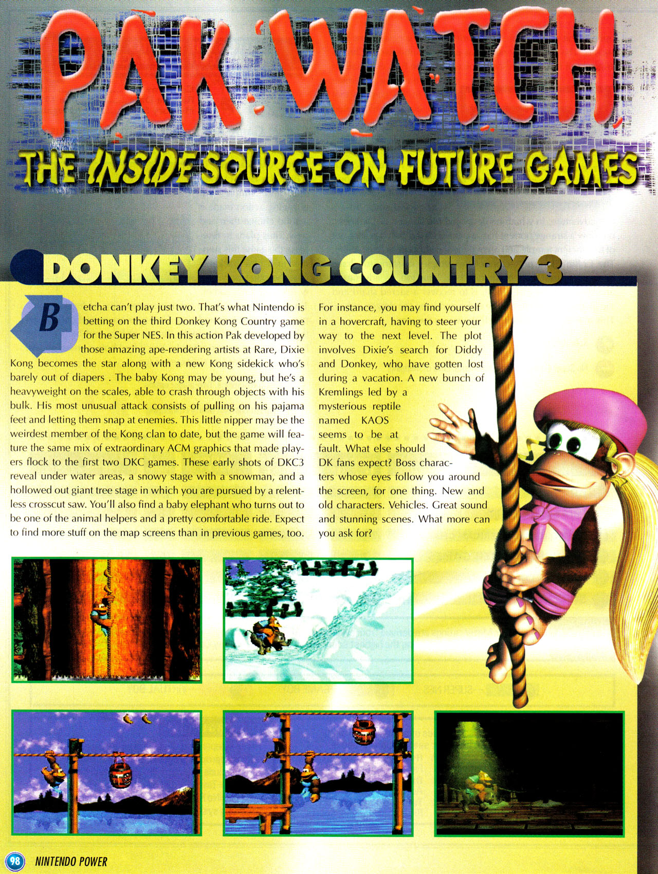 Read online Nintendo Power comic -  Issue #85 - 105
