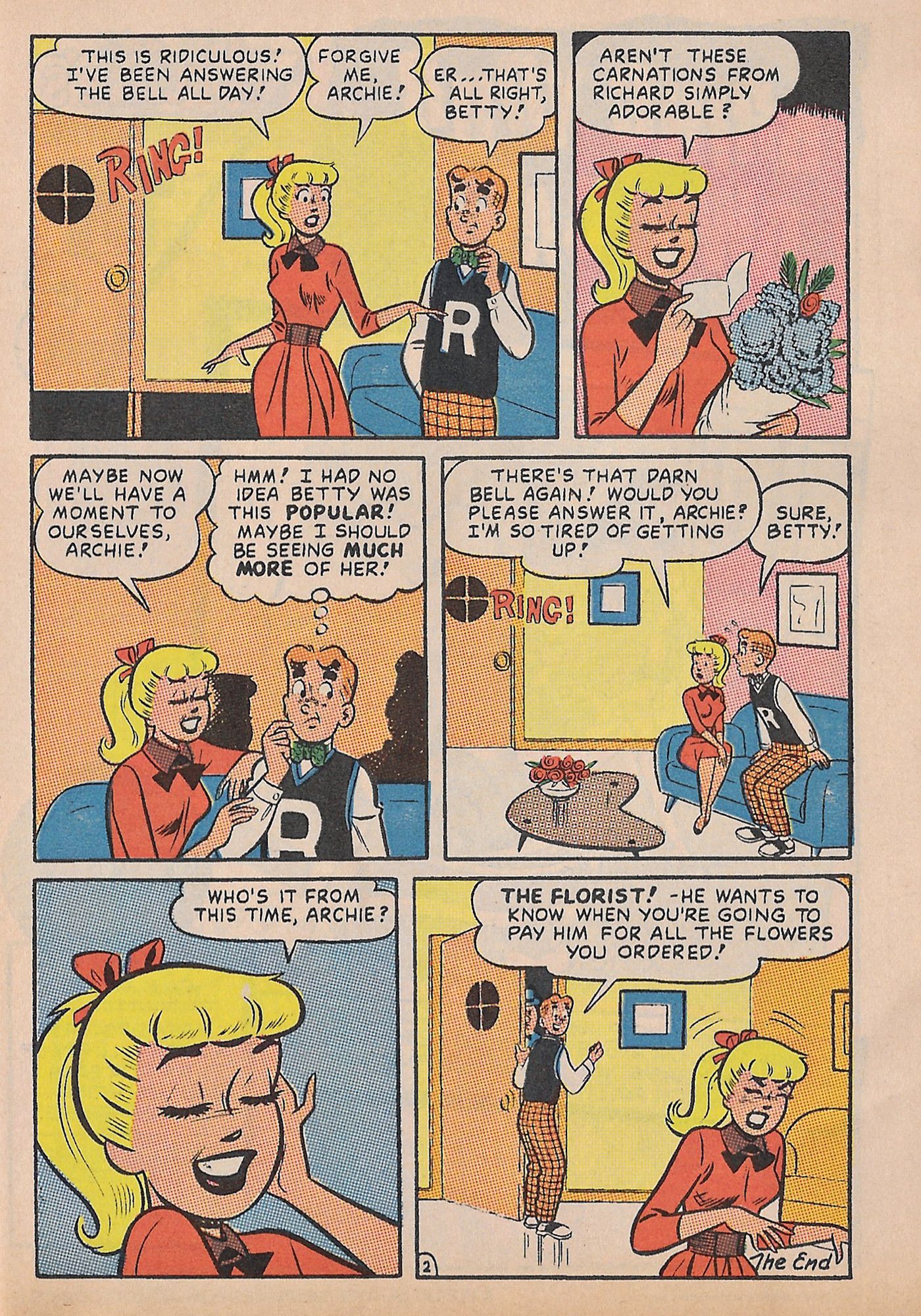 Read online Betty and Veronica Digest Magazine comic -  Issue #51 - 36