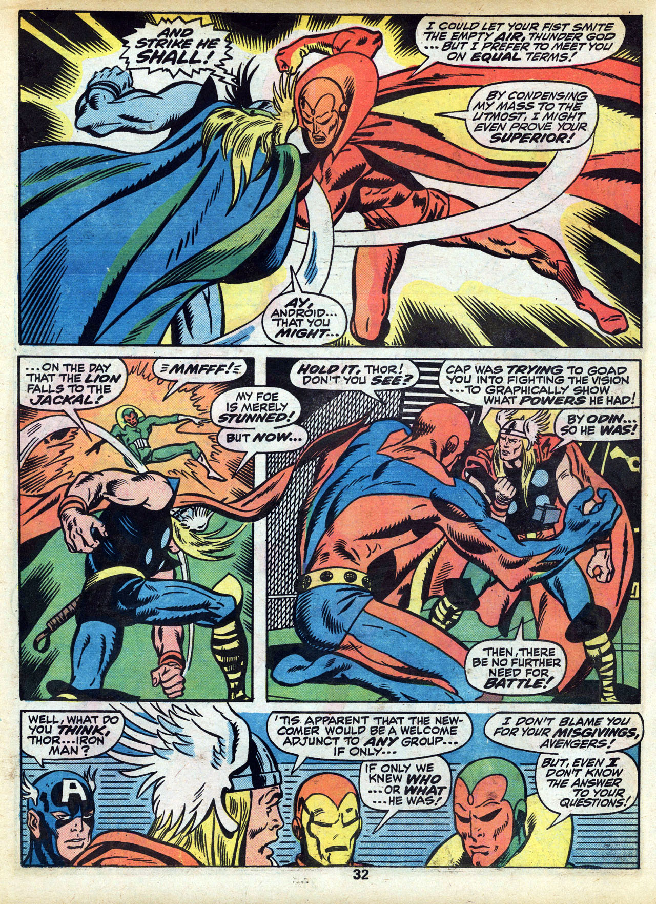 Read online Marvel Treasury Edition comic -  Issue #13 - 32