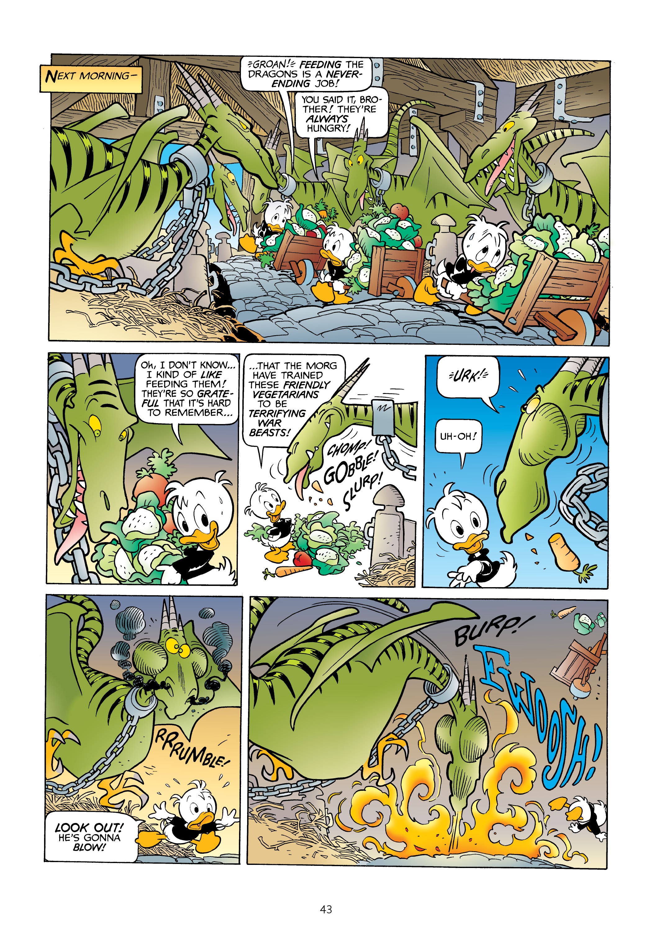 Read online Donald Duck and Uncle Scrooge: World of the Dragonlords comic -  Issue # TPB (Part 1) - 44