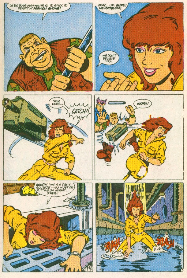 Read online Teenage Mutant Ninja Turtles Adventures (1988) comic -  Issue #1 - 4