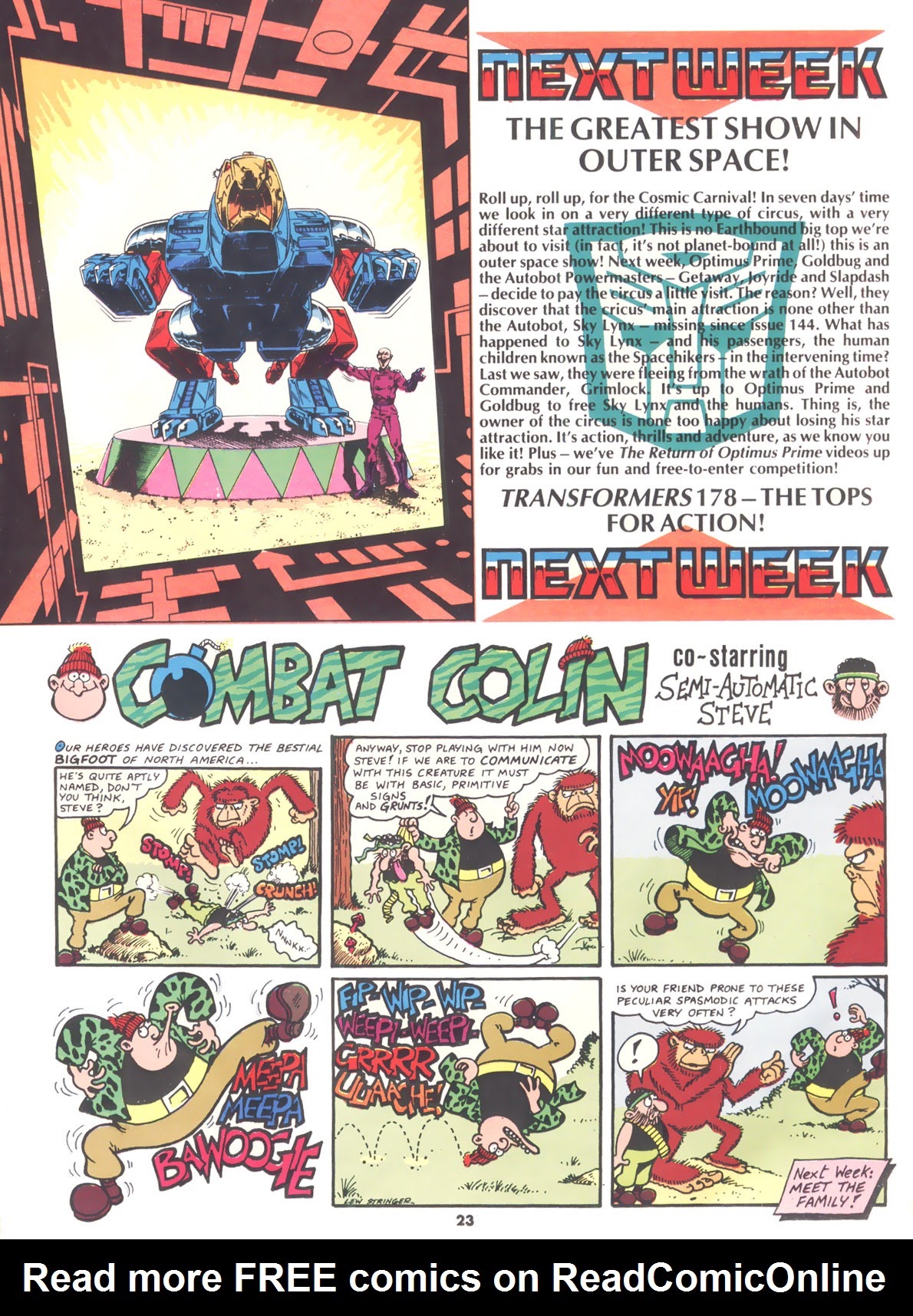 Read online The Transformers (UK) comic -  Issue #177 - 16