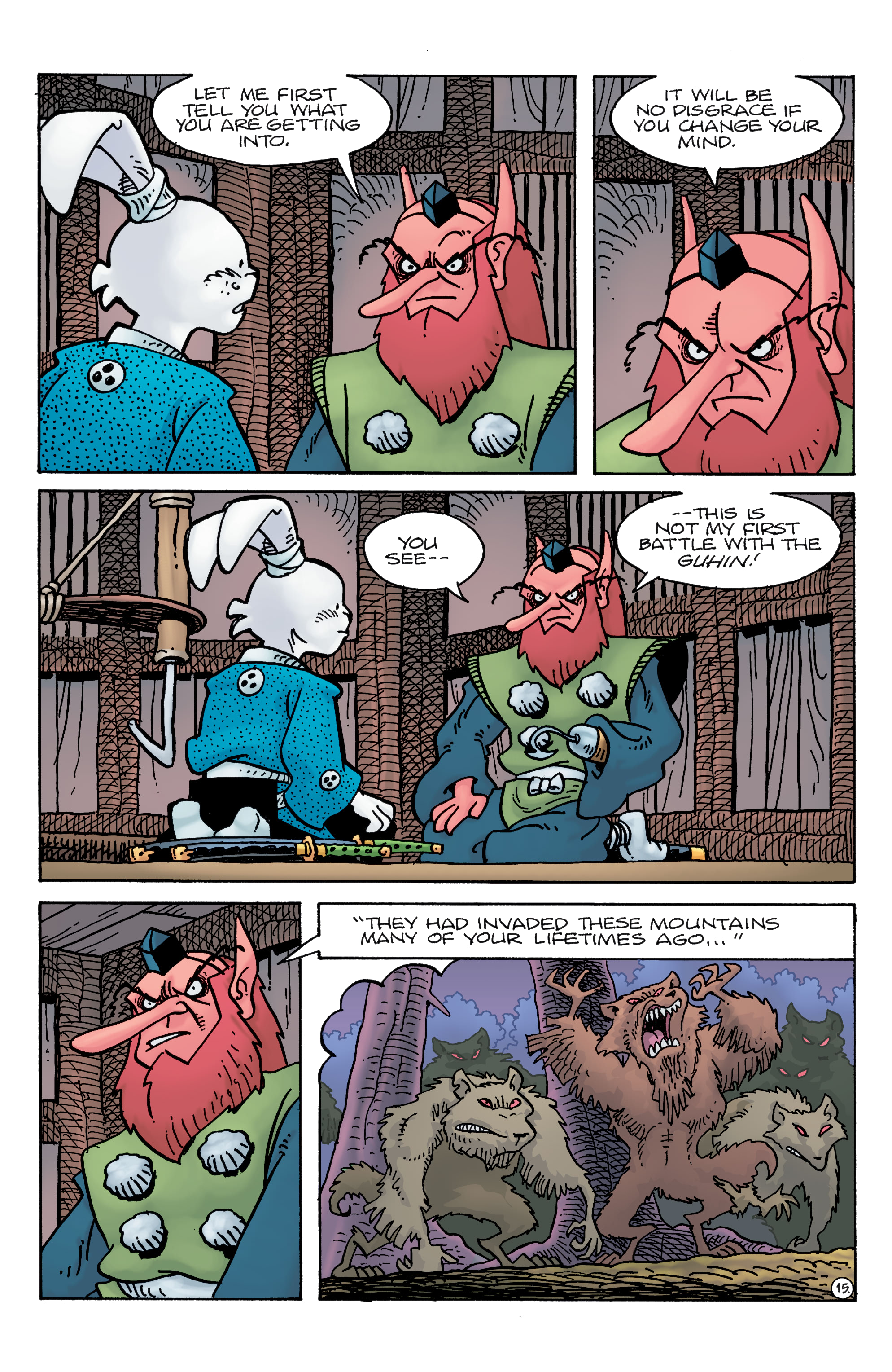 Read online Usagi Yojimbo (2019) comic -  Issue #16 - 17