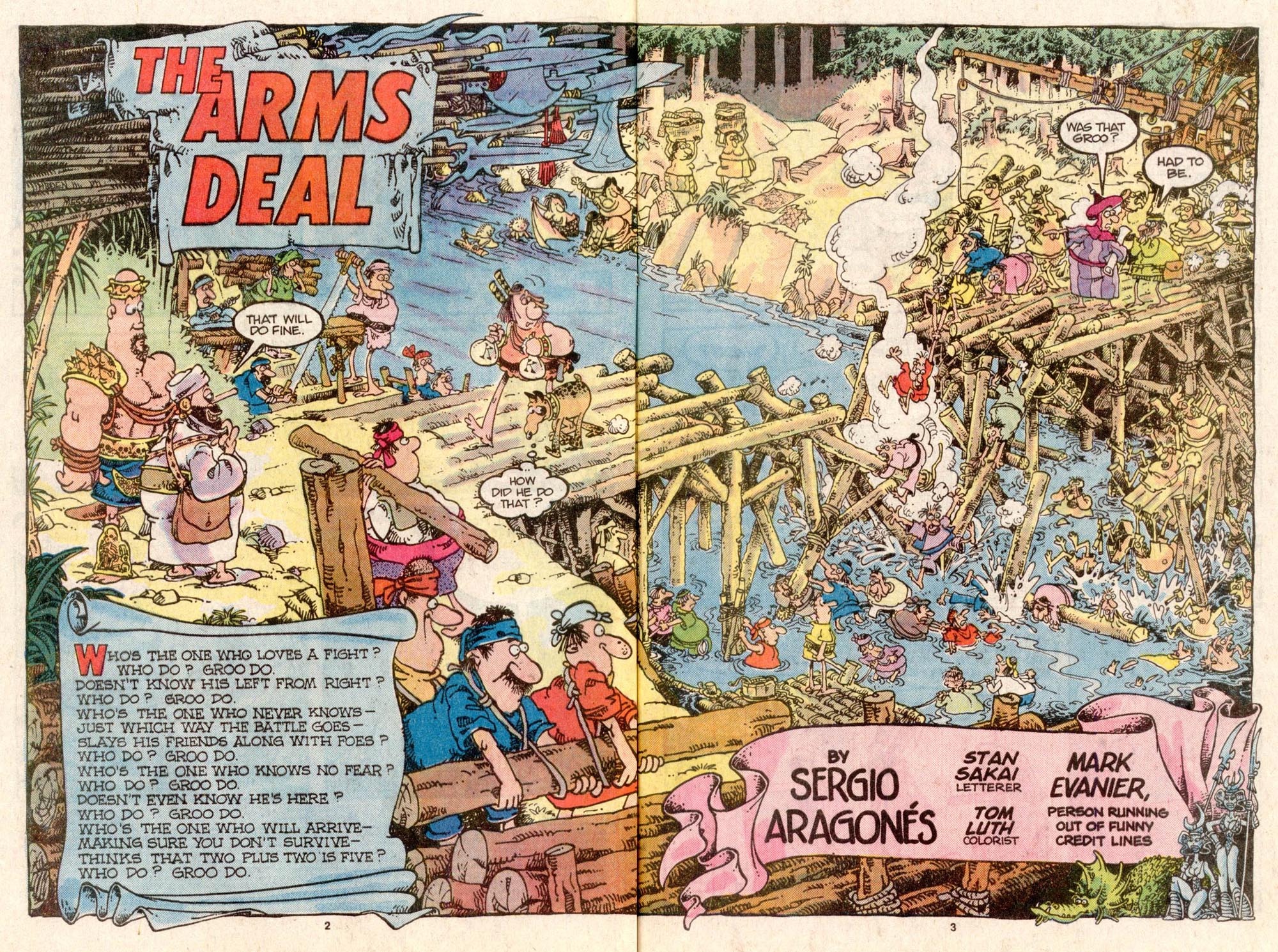 Read online Sergio Aragonés Groo the Wanderer comic -  Issue #31 - 3