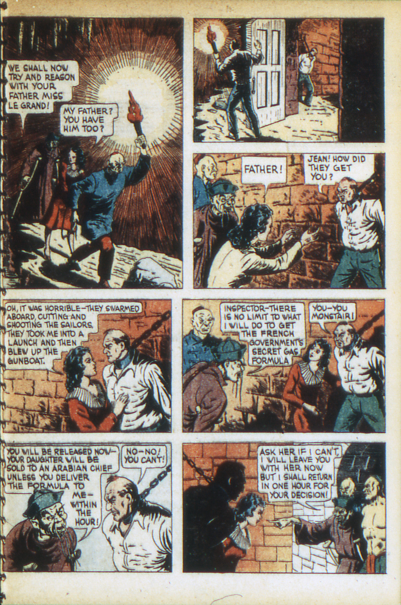 Read online Adventure Comics (1938) comic -  Issue #34 - 6