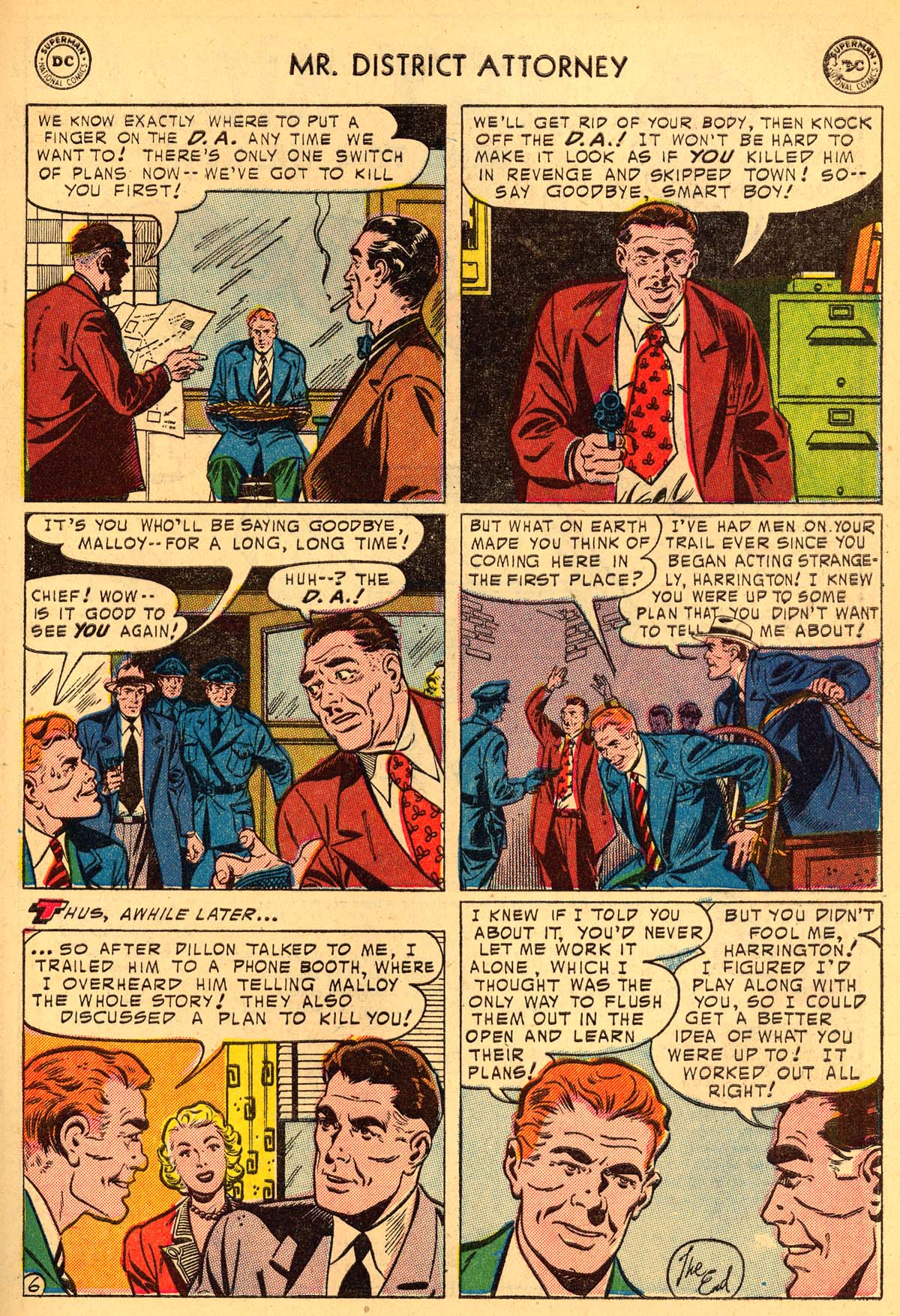 Read online Mr. District Attorney comic -  Issue #43 - 33