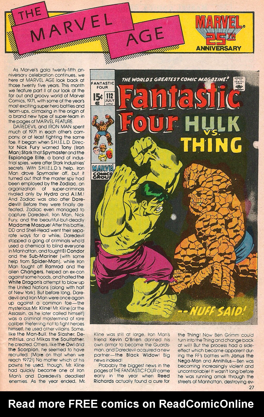 Read online Marvel Age comic -  Issue #39 - 28