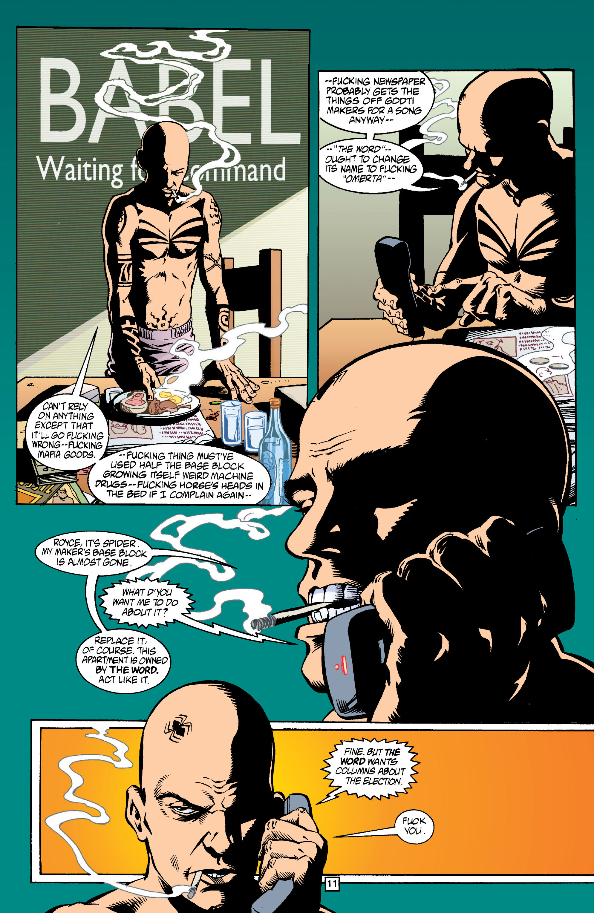 Read online Transmetropolitan comic -  Issue #13 - 12