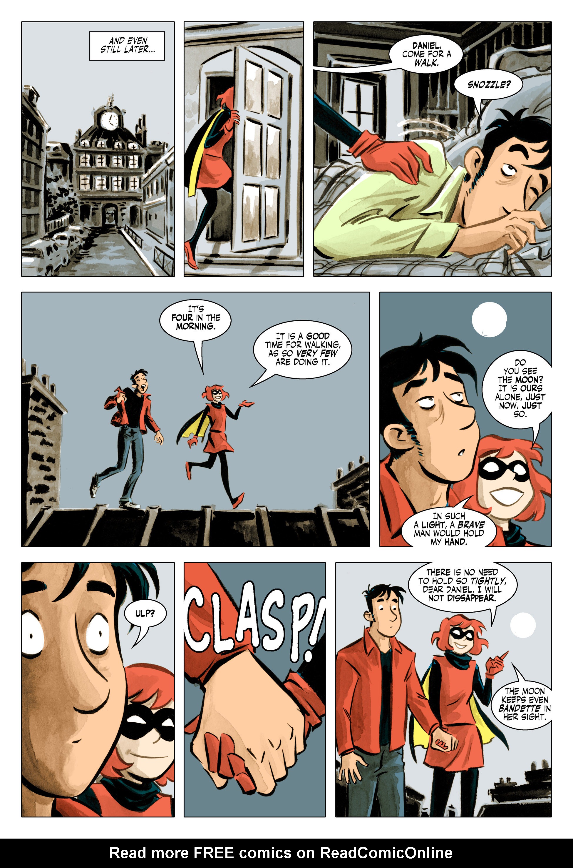 Read online Bandette (2012) comic -  Issue #9 - 19